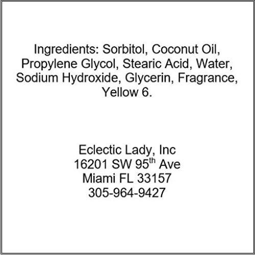 Jabón de Glicerina Nectarina de Maracuyá Eclectic Lady 113 g