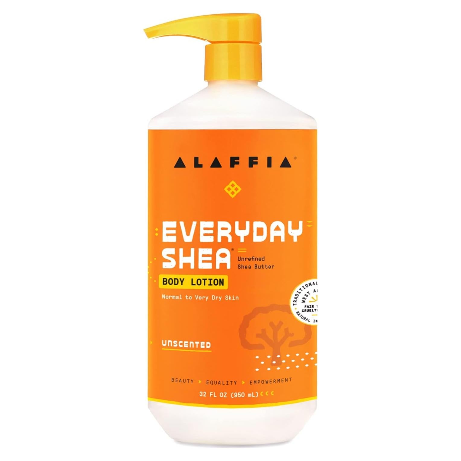 Loción Corporal Alaffia EveryDay Shea 946ml Sin Fragancia