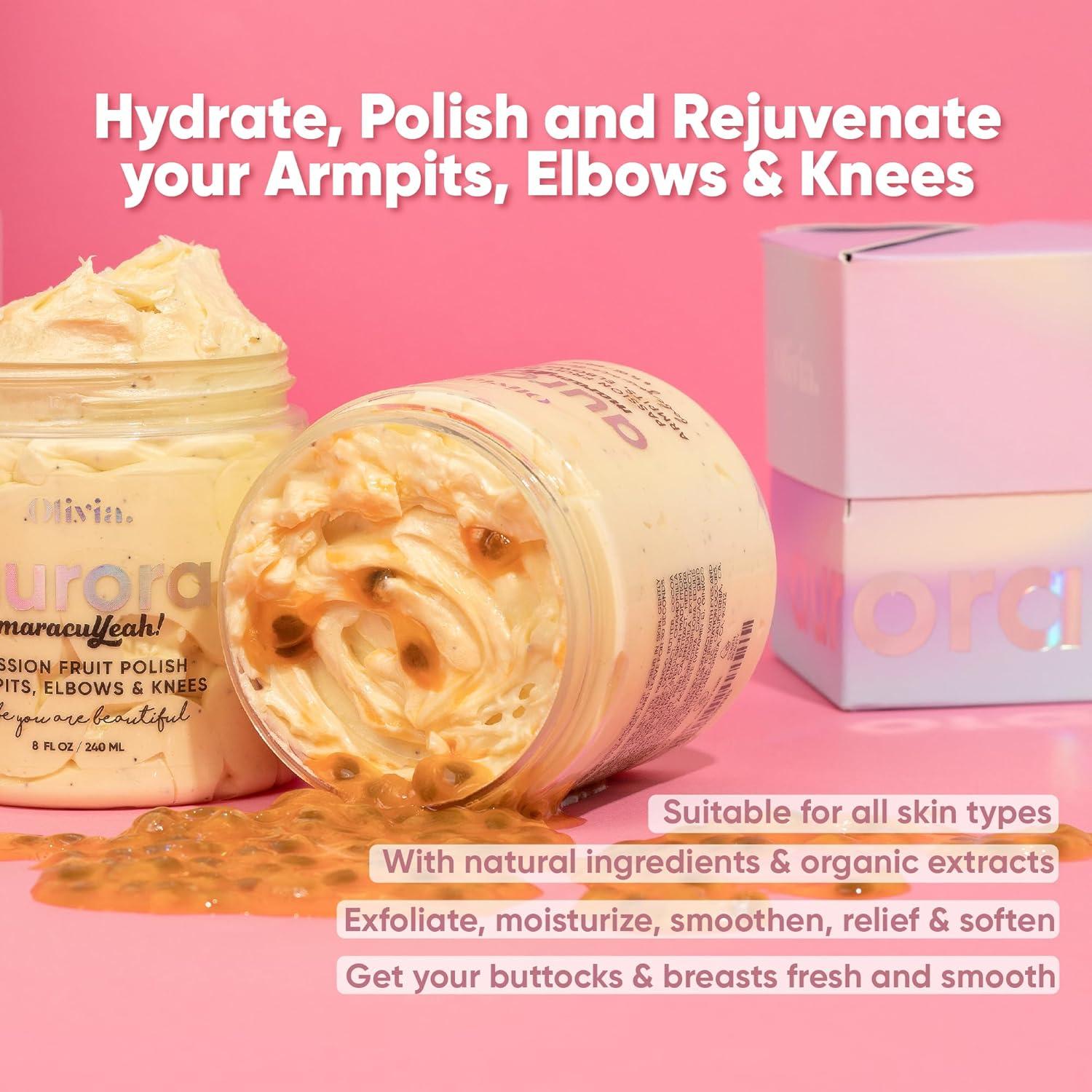 Exfoliante Corporal Natural Olivia Beauty 226.8 g - Hidratante