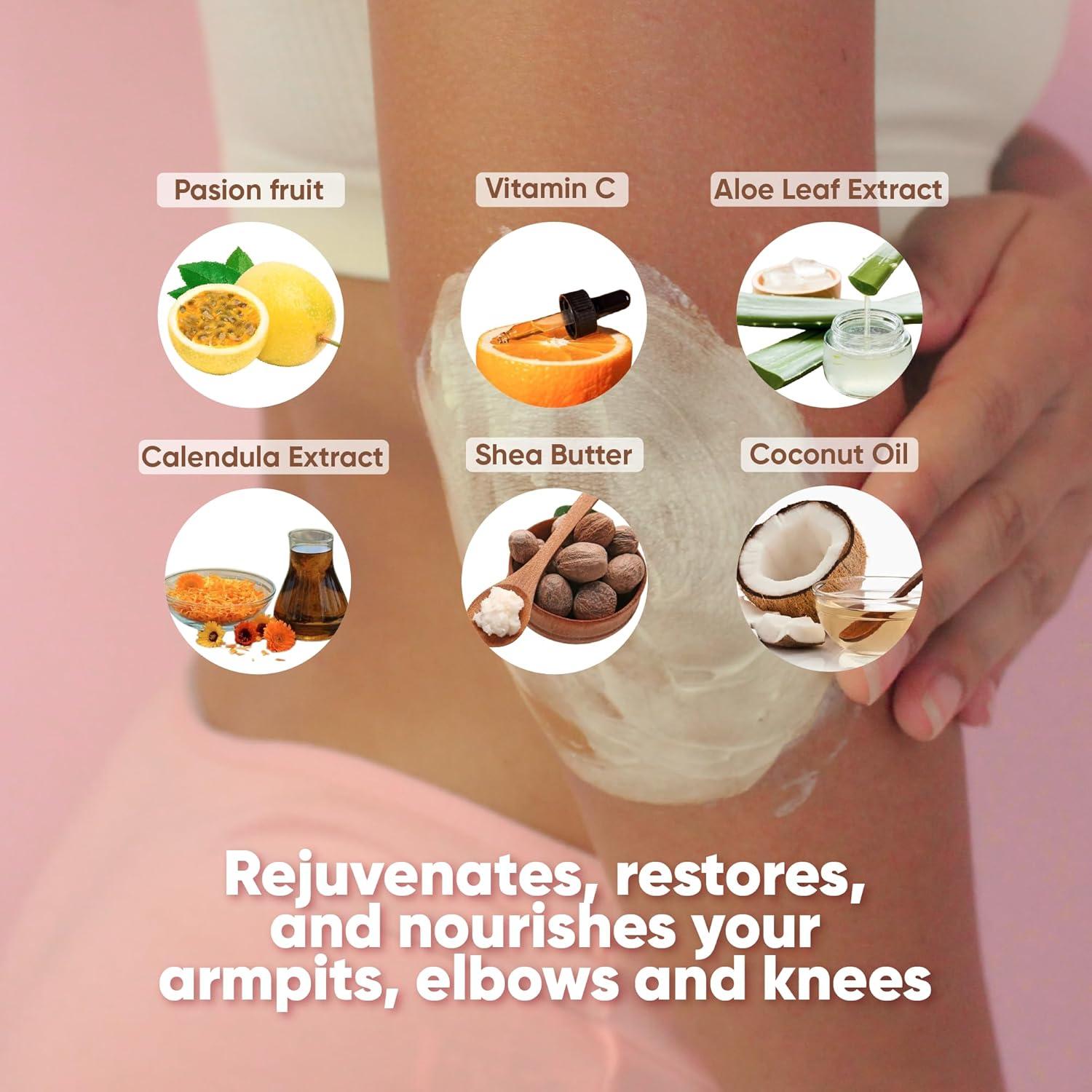 Exfoliante Corporal Natural Olivia Beauty 226.8 g - Hidratante