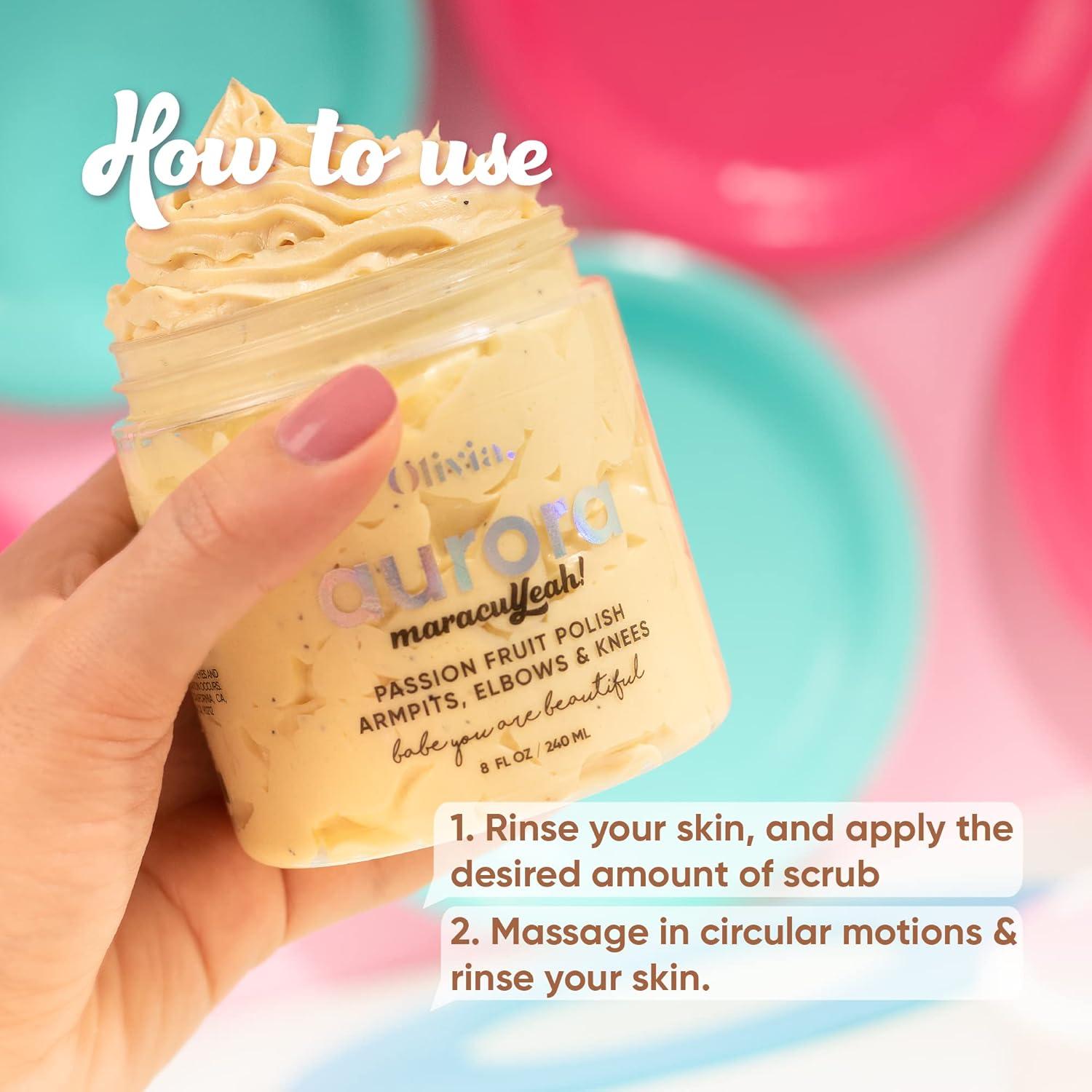 Exfoliante Corporal Natural Olivia Beauty 226.8 g - Hidratante