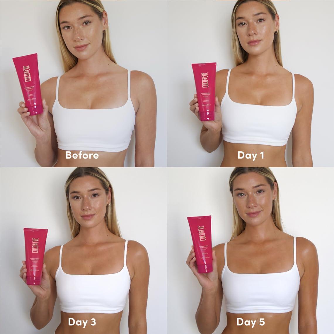 Coco & Eve Loción Bronceadora Gradual 199.5 ml - Hidratante