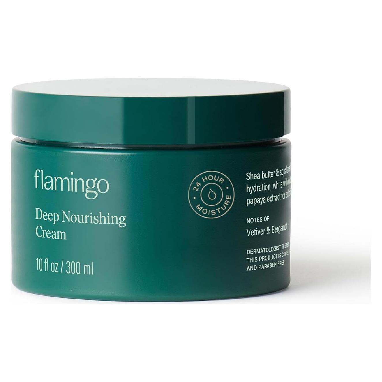 Crema Nutritiva Profunda Flamingo 295 ml - Hidratante 24 Horas
