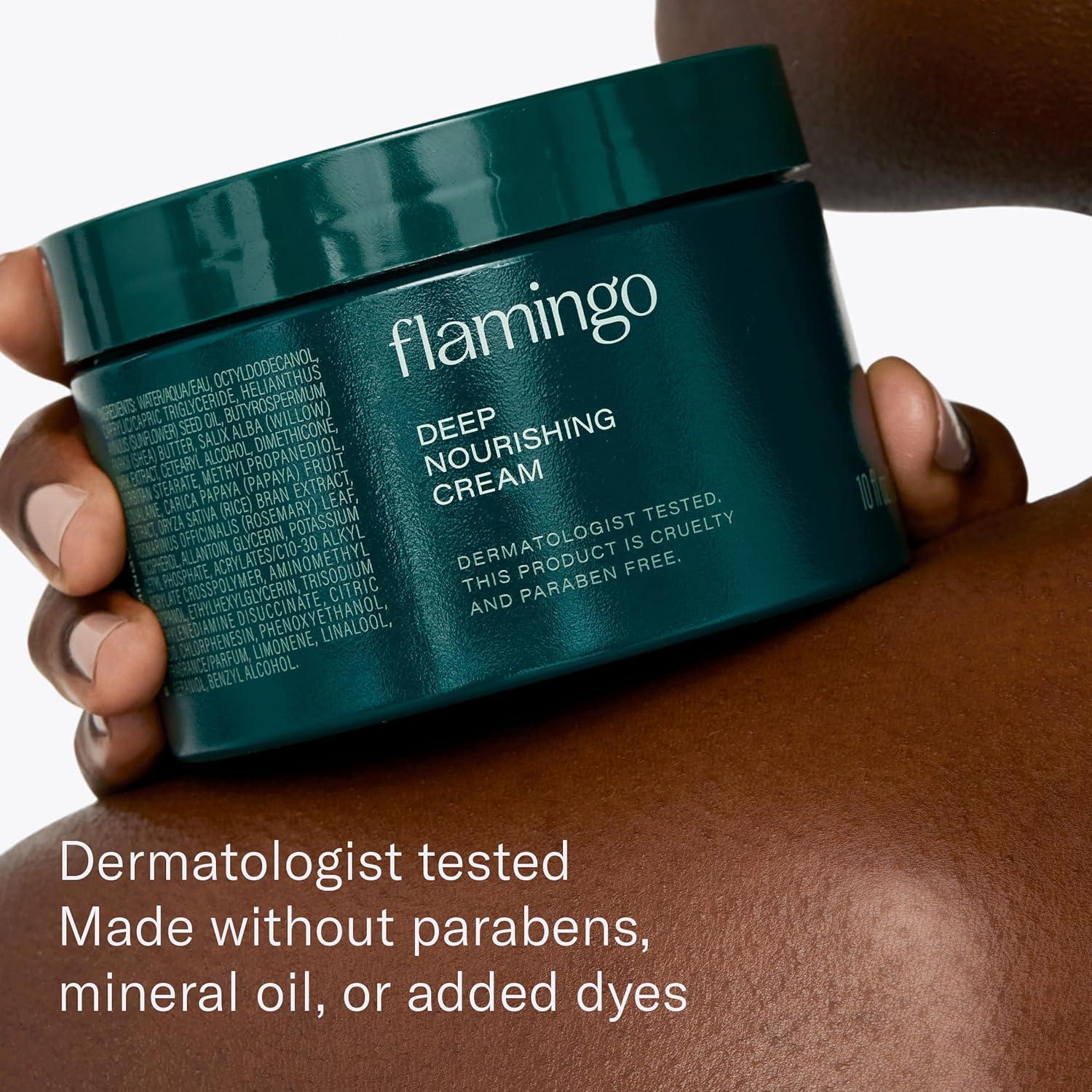 Crema Nutritiva Profunda Flamingo 295 ml - Hidratante 24 Horas