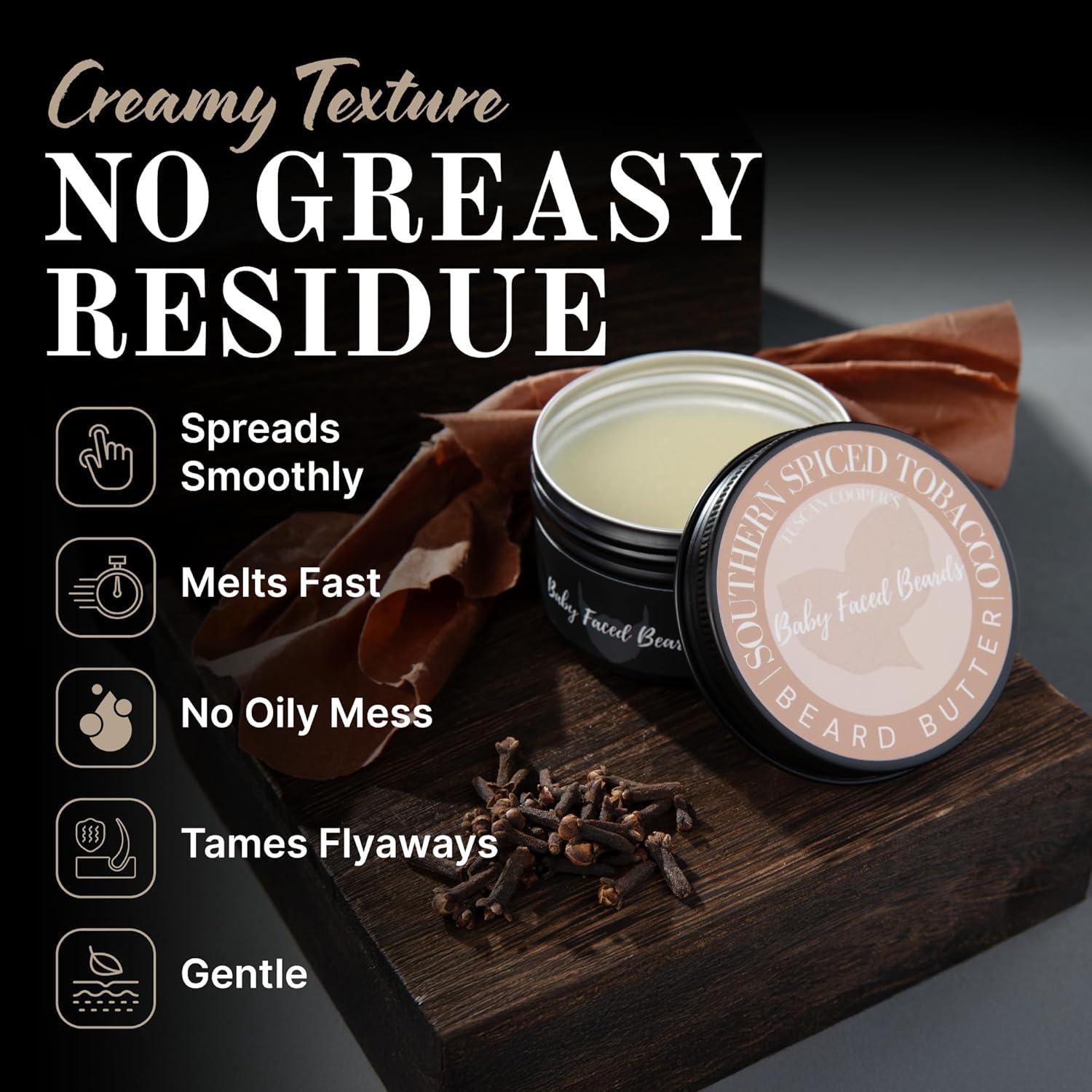 Mantequilla para Barbas Tuscan Cooper 113g - Aroma Cuero y Pera