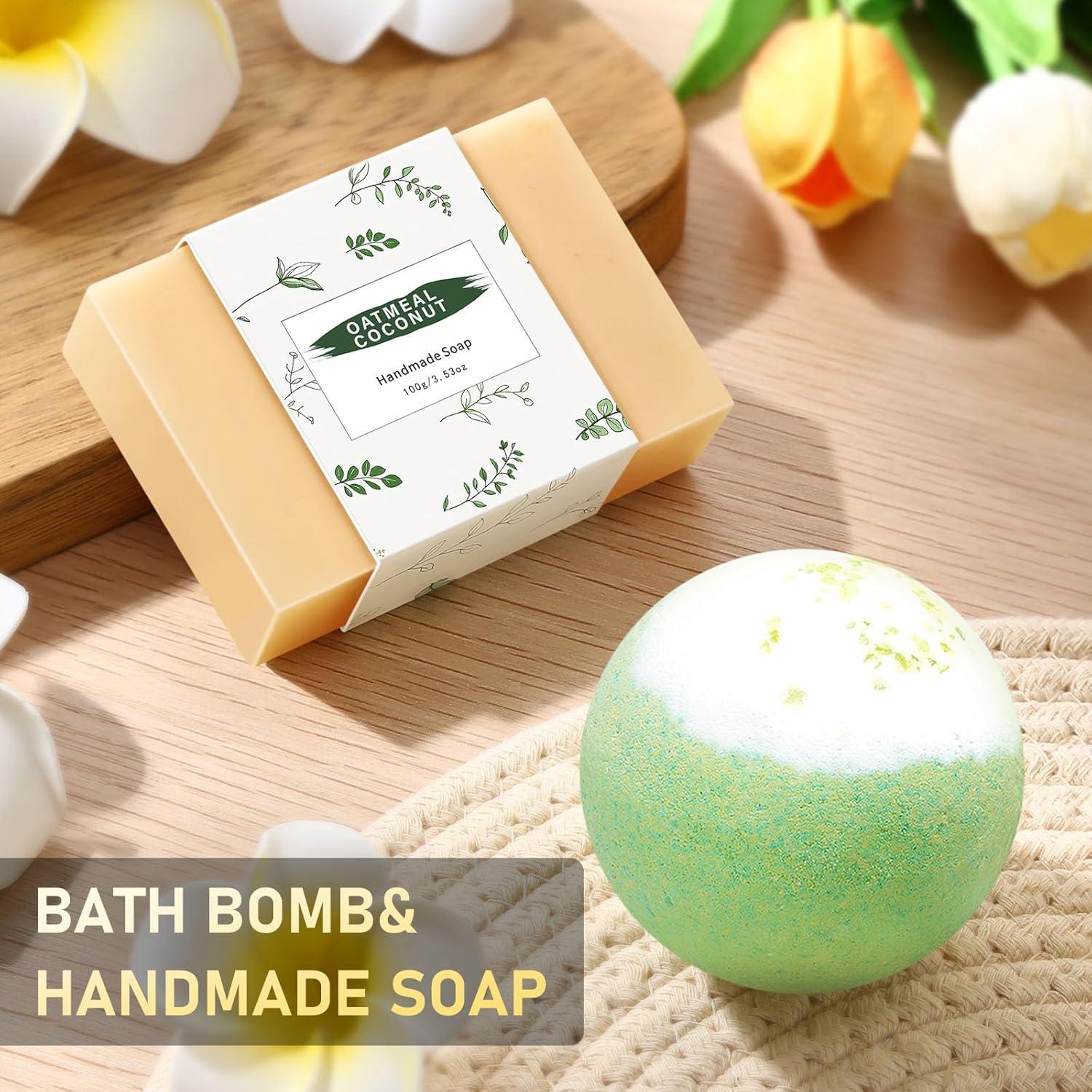 Canasta de Regalo de Spa Kalokey para Mujeres - Verde Salvia