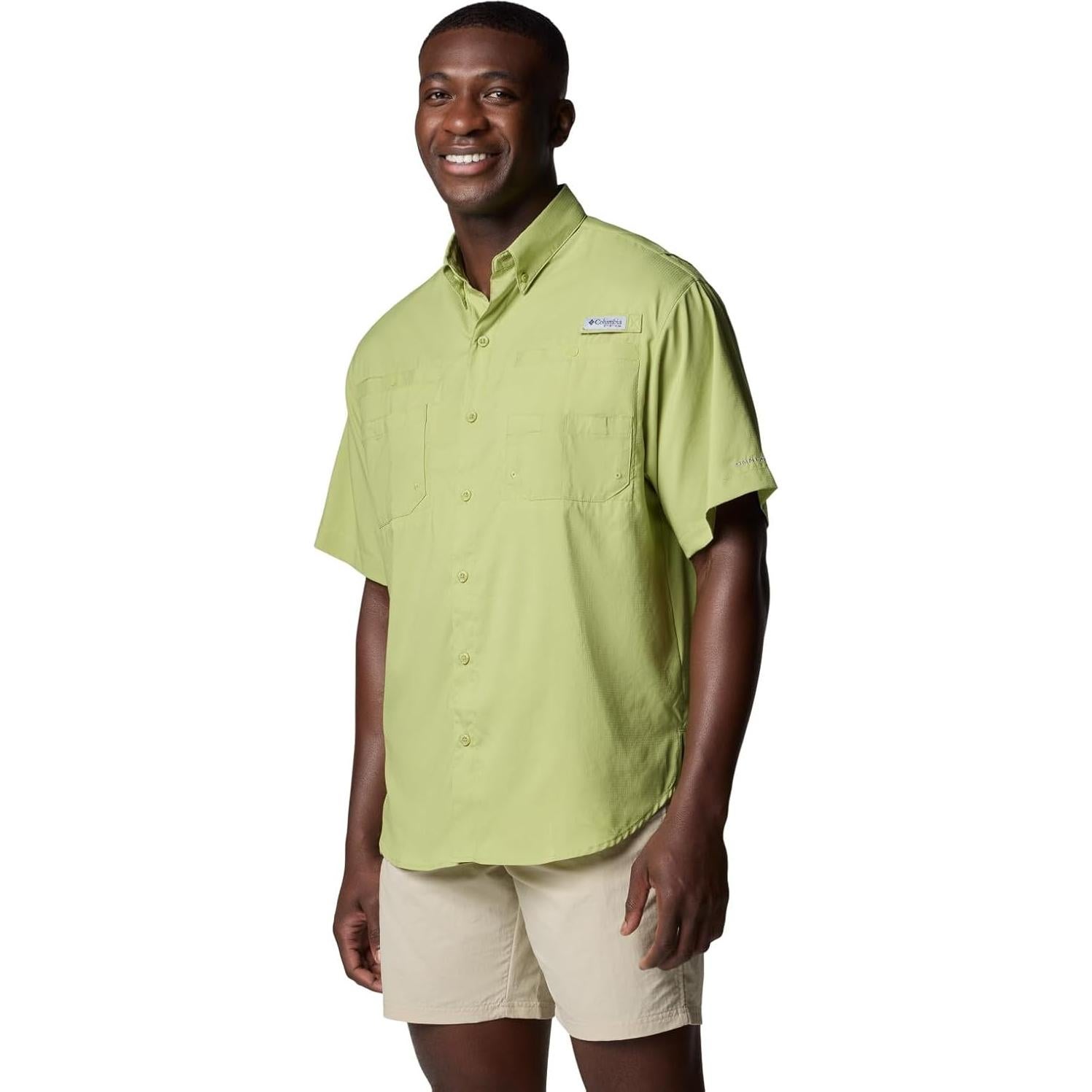 Camisa de Manga Corta Columbia Terminal Tackle Hombre XL