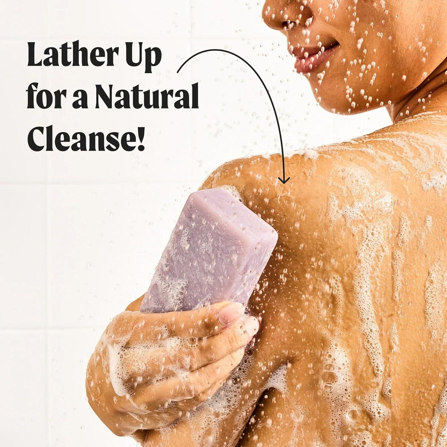 Jabón Natural Dr. Squatch 127g Aromas de Lavanda y Pera