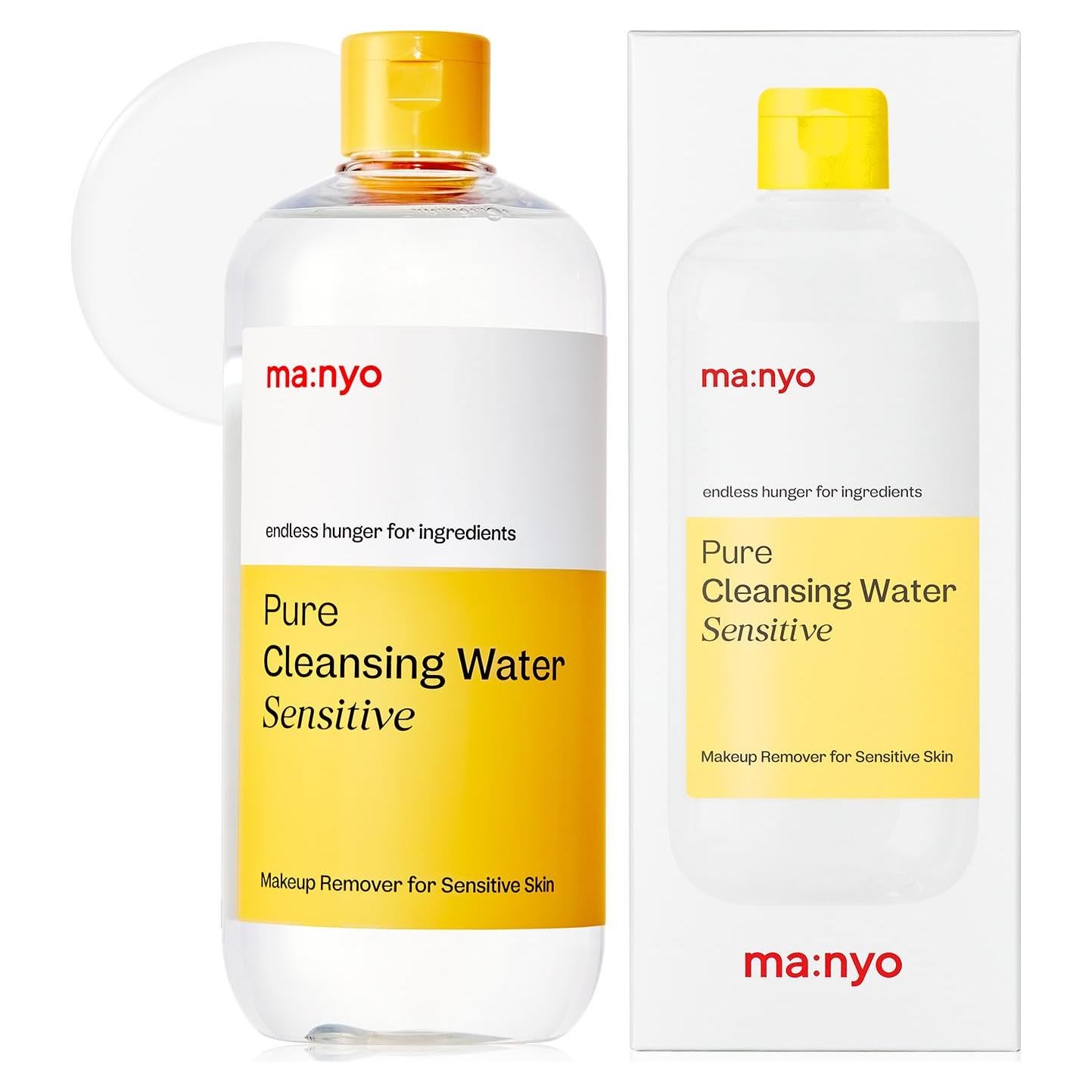 Agua Limpiadora Pura ma:nyo 500ml - Triple Micelar para Piel Sensible