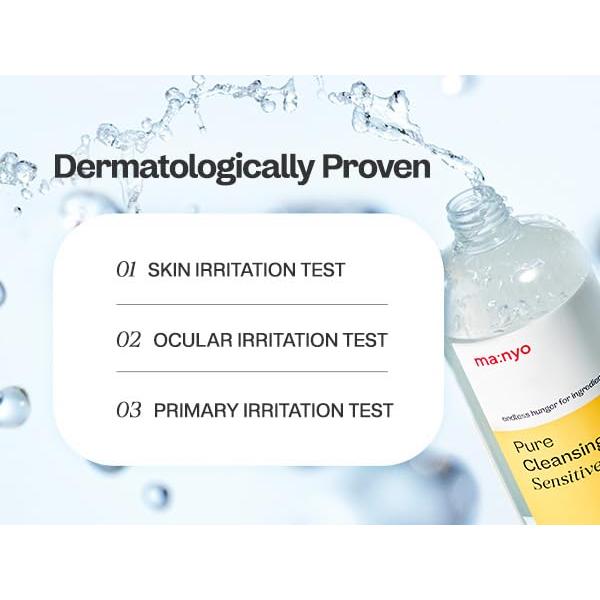 Agua Limpiadora Pura ma:nyo 500ml - Triple Micelar para Piel Sensible