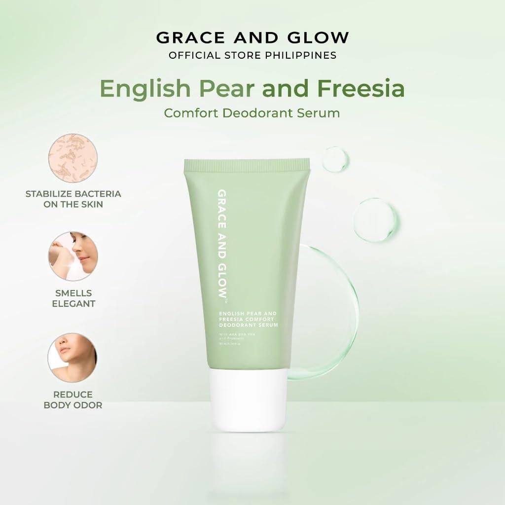 Suero Desodorante Comfort Grace and Glow 50ml Pera y Fresia