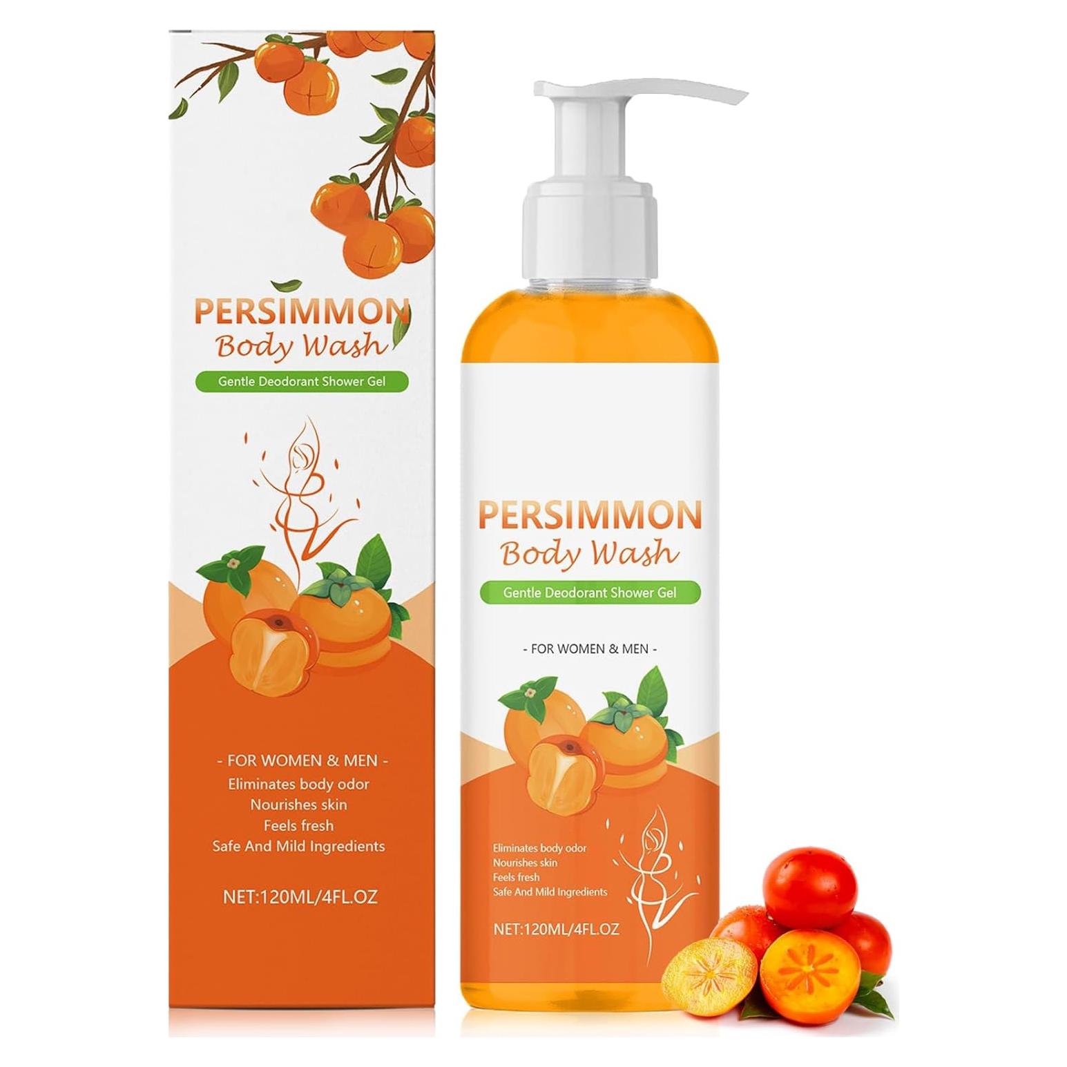 Jabón Líquido Desodorante Natural Persimón 45g Control Olores