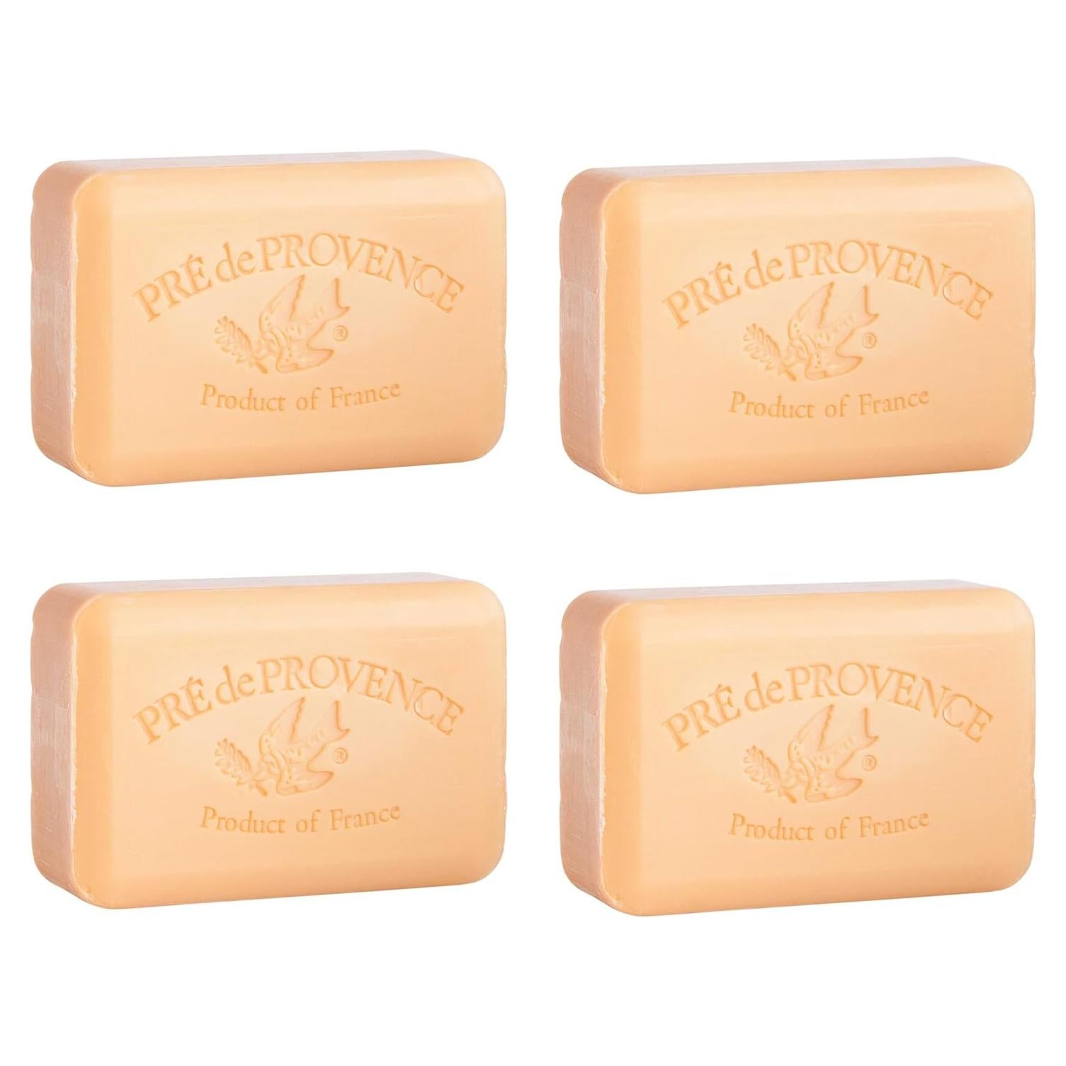 Jabón en barra 250g Pre de Provence Caqui - Paquete de 4