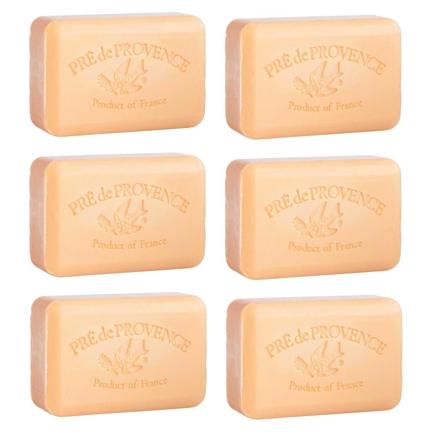Jabón en barra 150g Pre de Provence Caqui - Paquete de 6