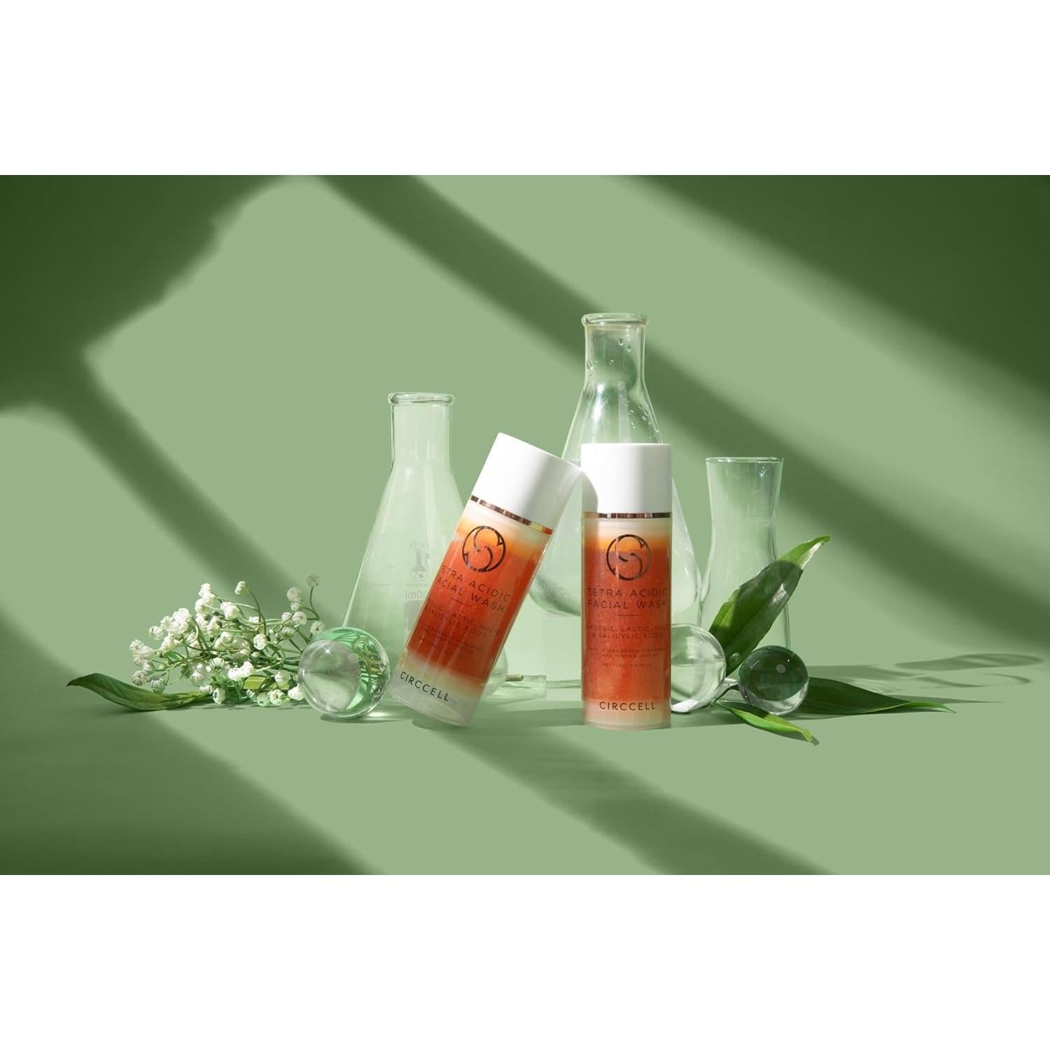 Limpiador Facial CIRCCELL Ácido Tetra 120g - Exfoliante Suave