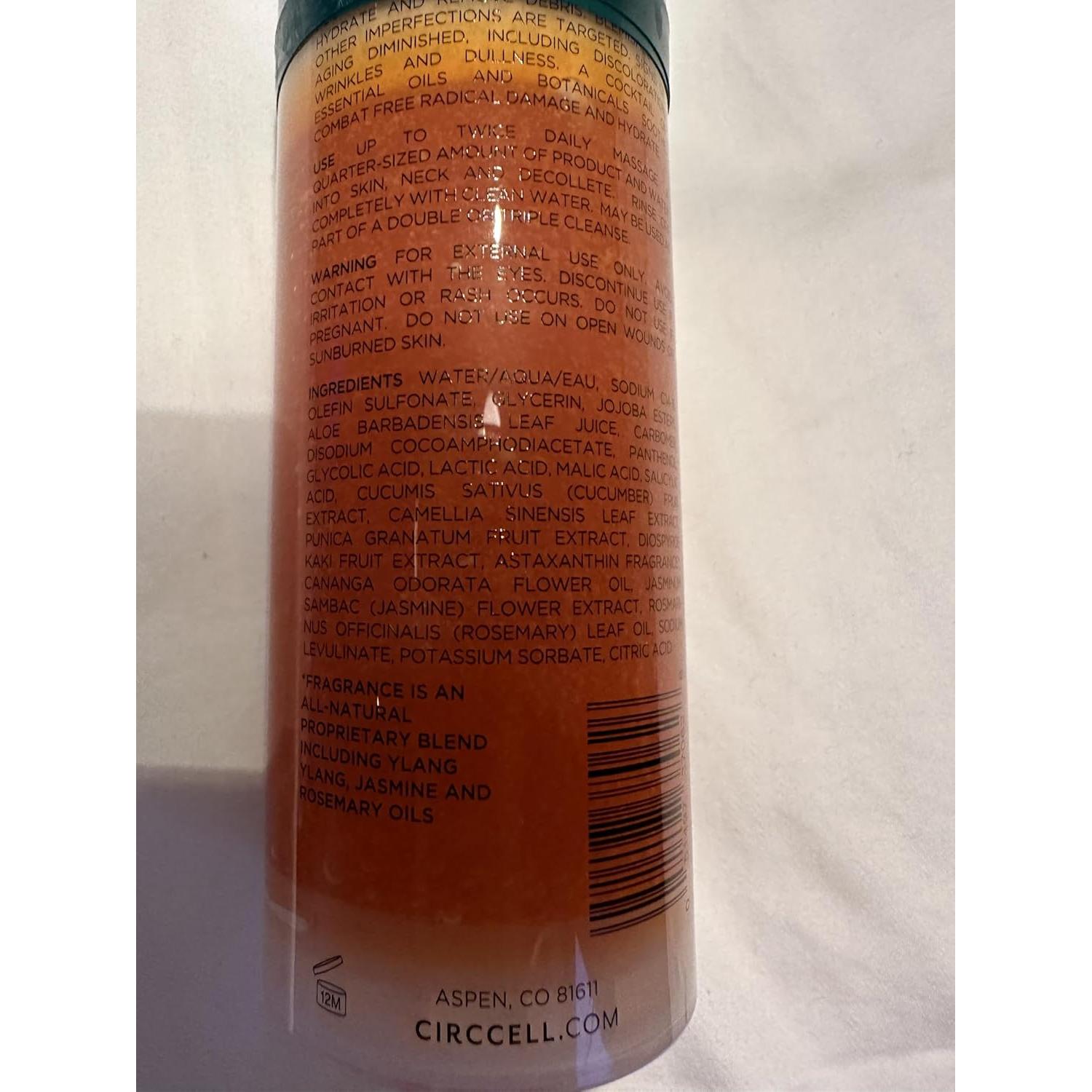 Limpiador Facial CIRCCELL Ácido Tetra 120g - Exfoliante Suave