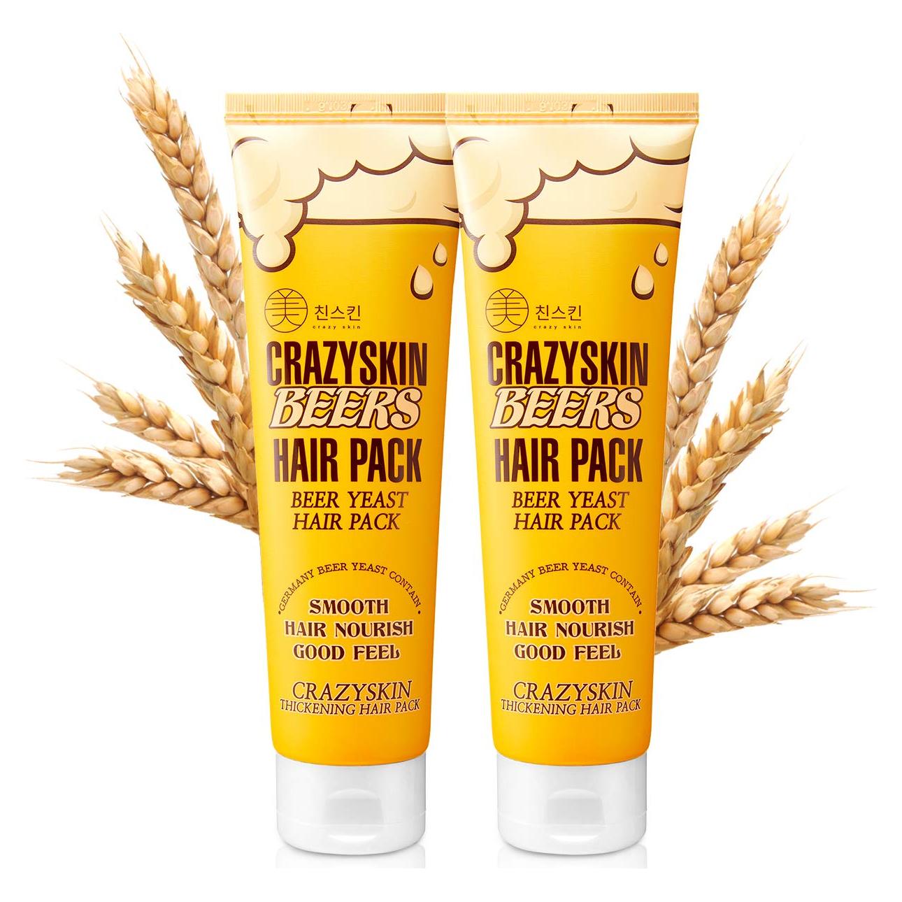 Máscara Capilar CRAZY SKIN con Levadura de Cerveza 400ml