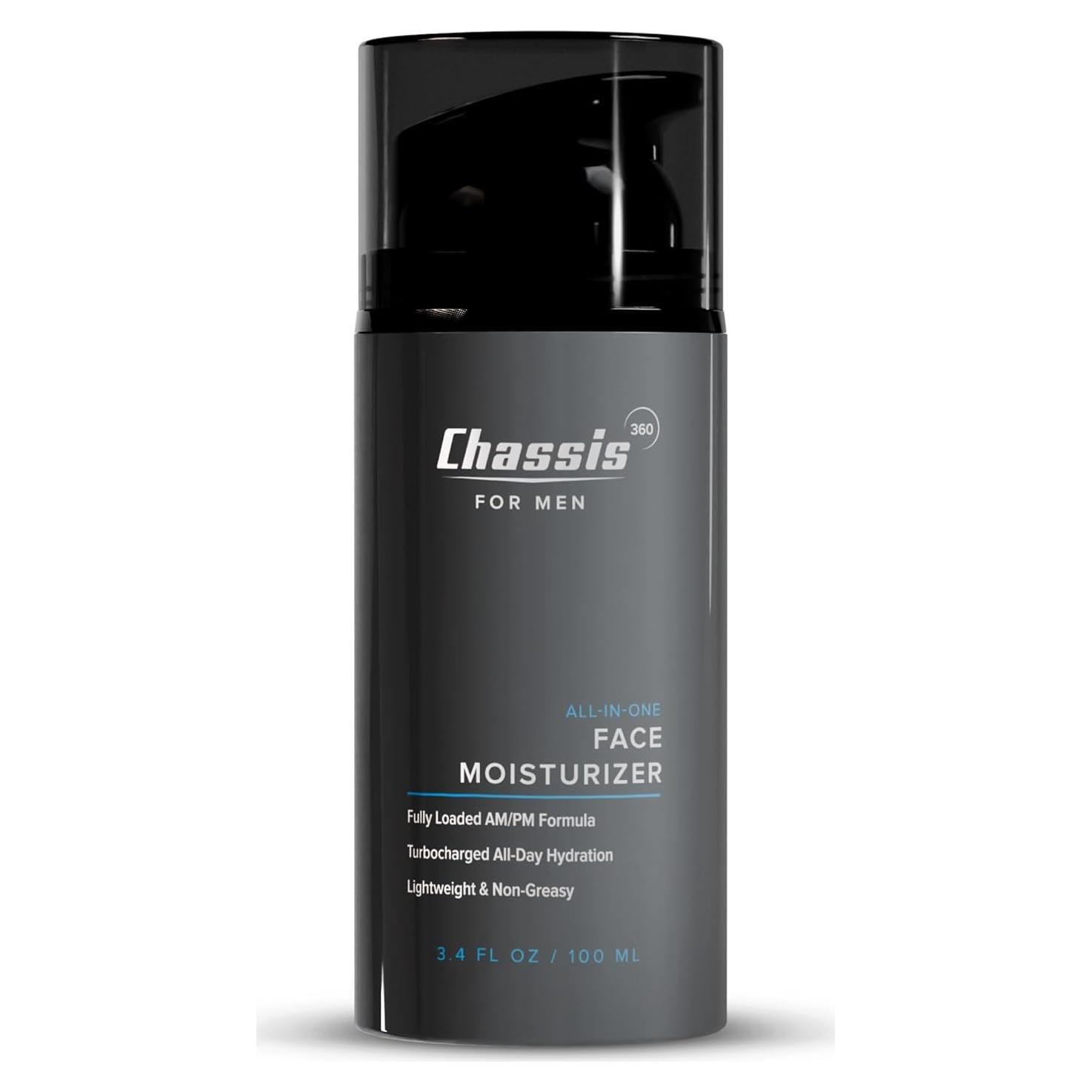 Hidratante Facial Chasis 360 para Hombres 100ml - Vitamina C y Ácido Hialurónico