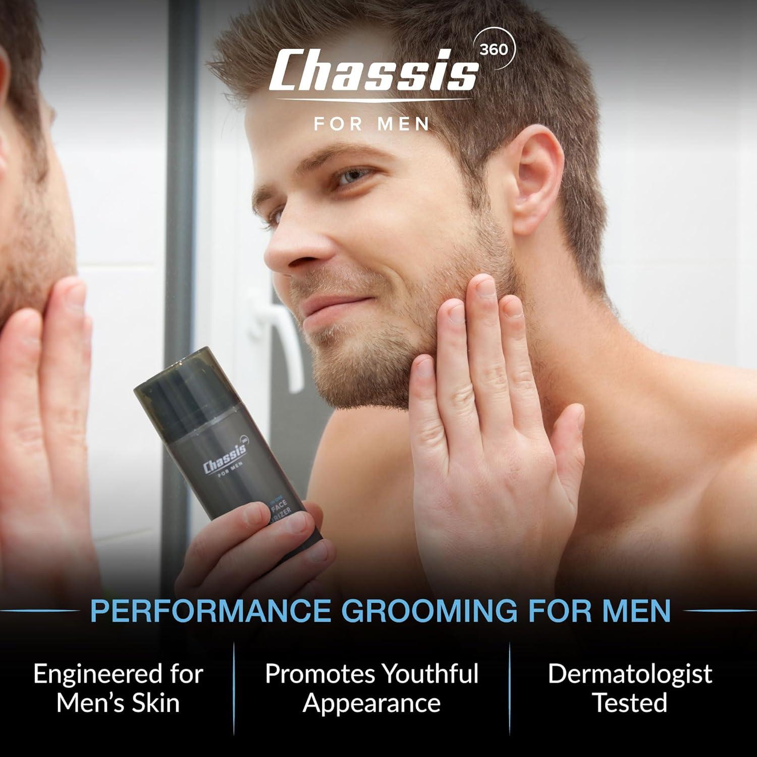 Hidratante Facial Chasis 360 para Hombres 100ml - Vitamina C y Ácido Hialurónico