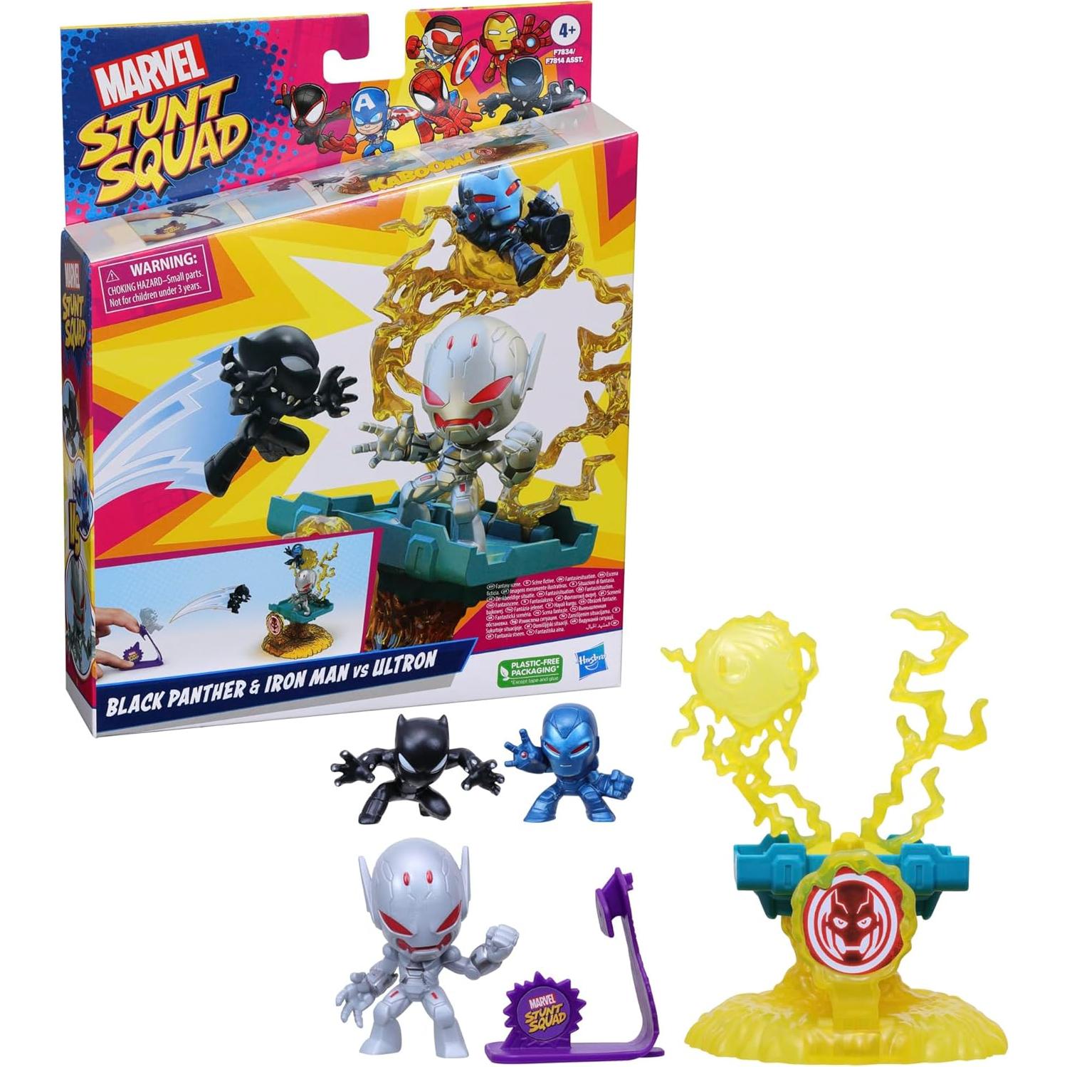 Conjunto de Juego Villanos Marvel Stunt Squad Hasbro 3 Figuras