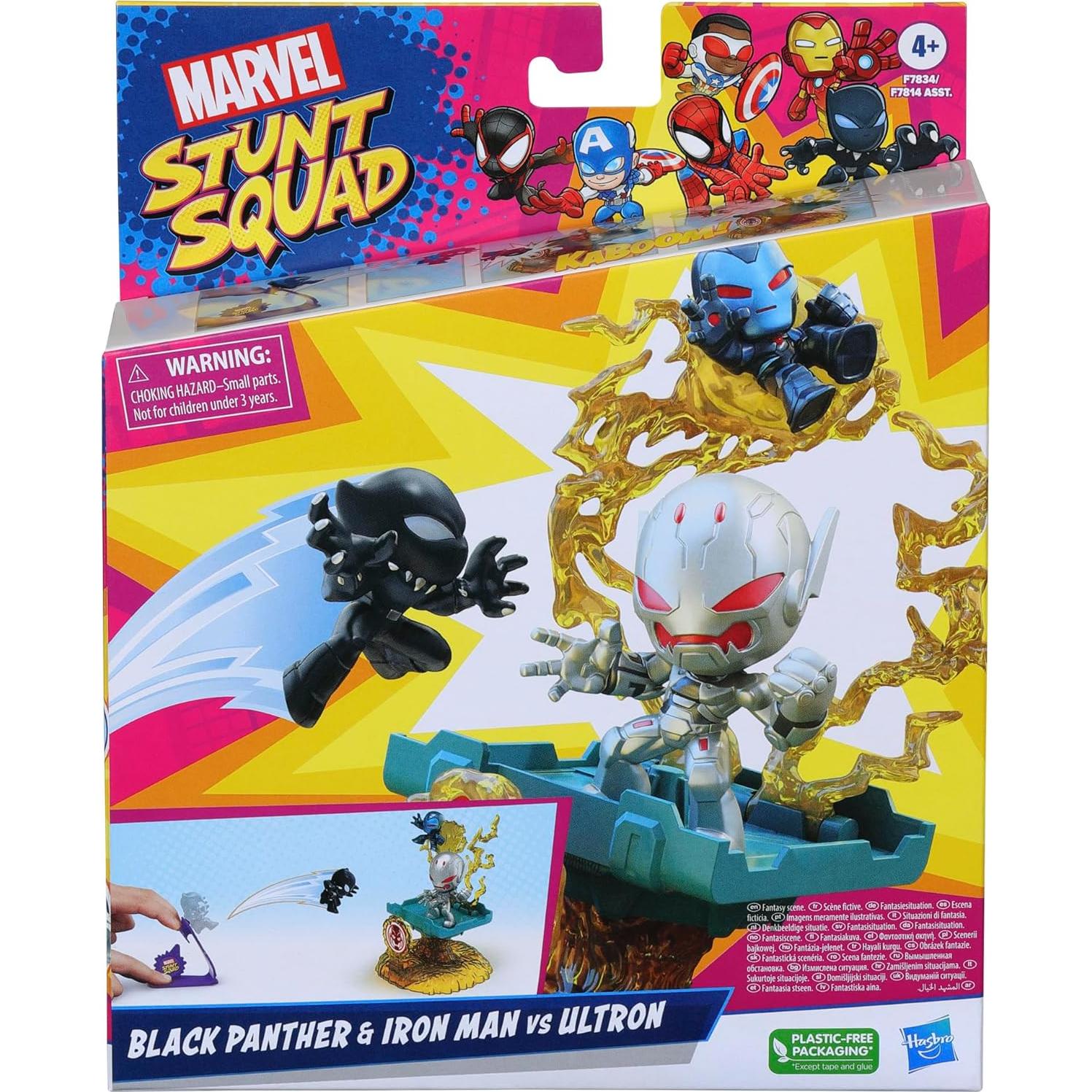 Conjunto de Juego Villanos Marvel Stunt Squad Hasbro 3 Figuras