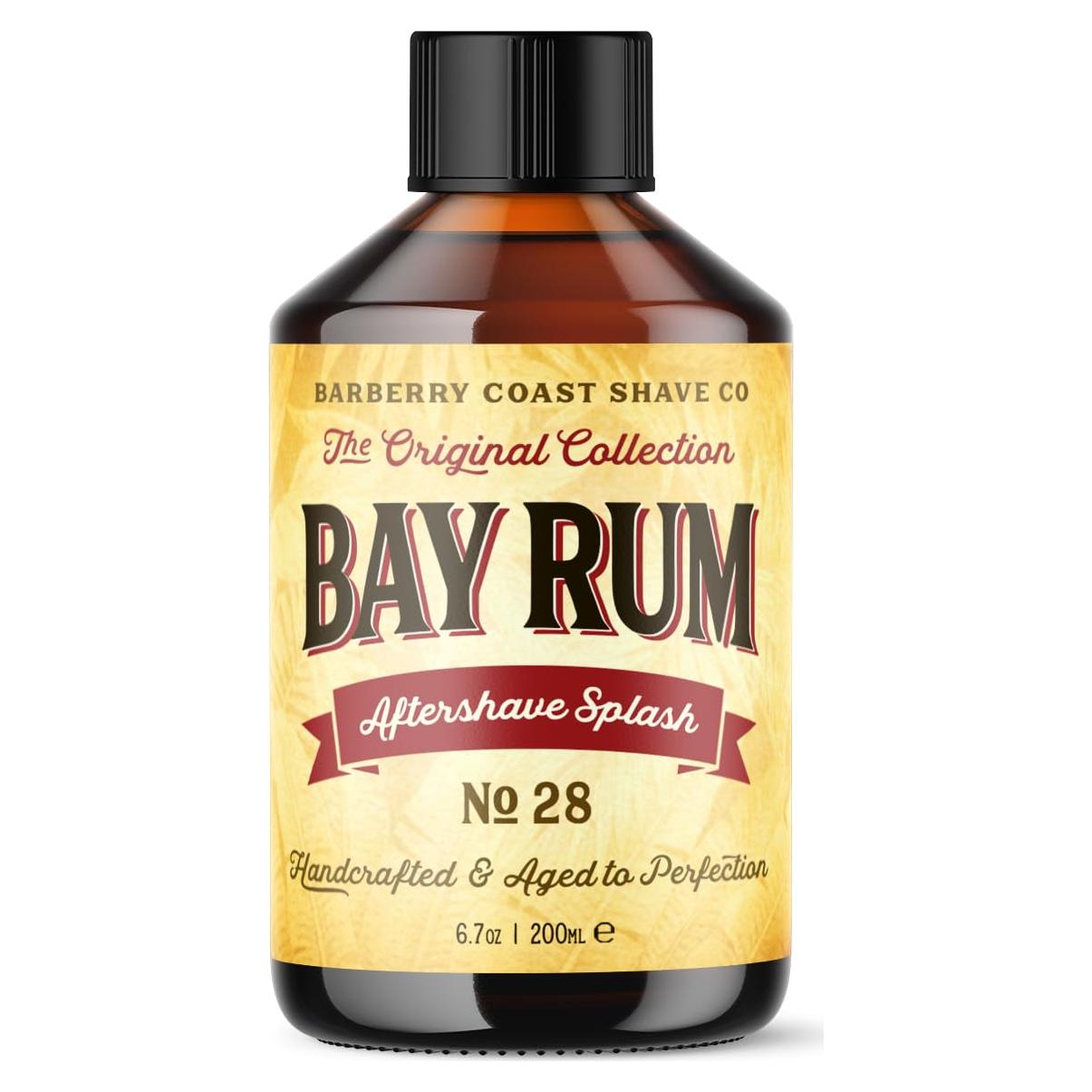 Aftershave Bay Rum Barberry Coast 200 ml - Natural y Artesanal