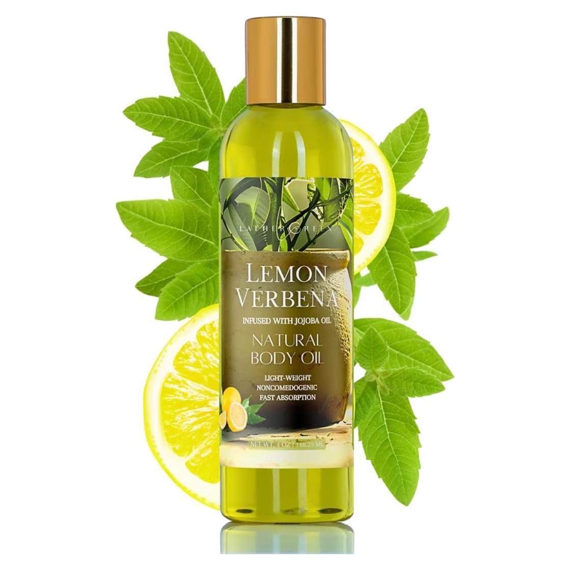 Aceite Corporal Natural Lather Green Verbena de Limón 240 ml