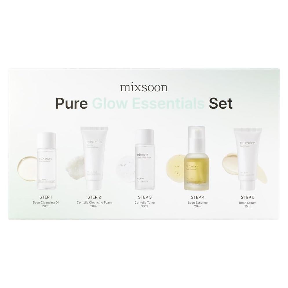 Set de Cuidado de la Piel mixsoon Pure Glow 5 Pasos 105ml