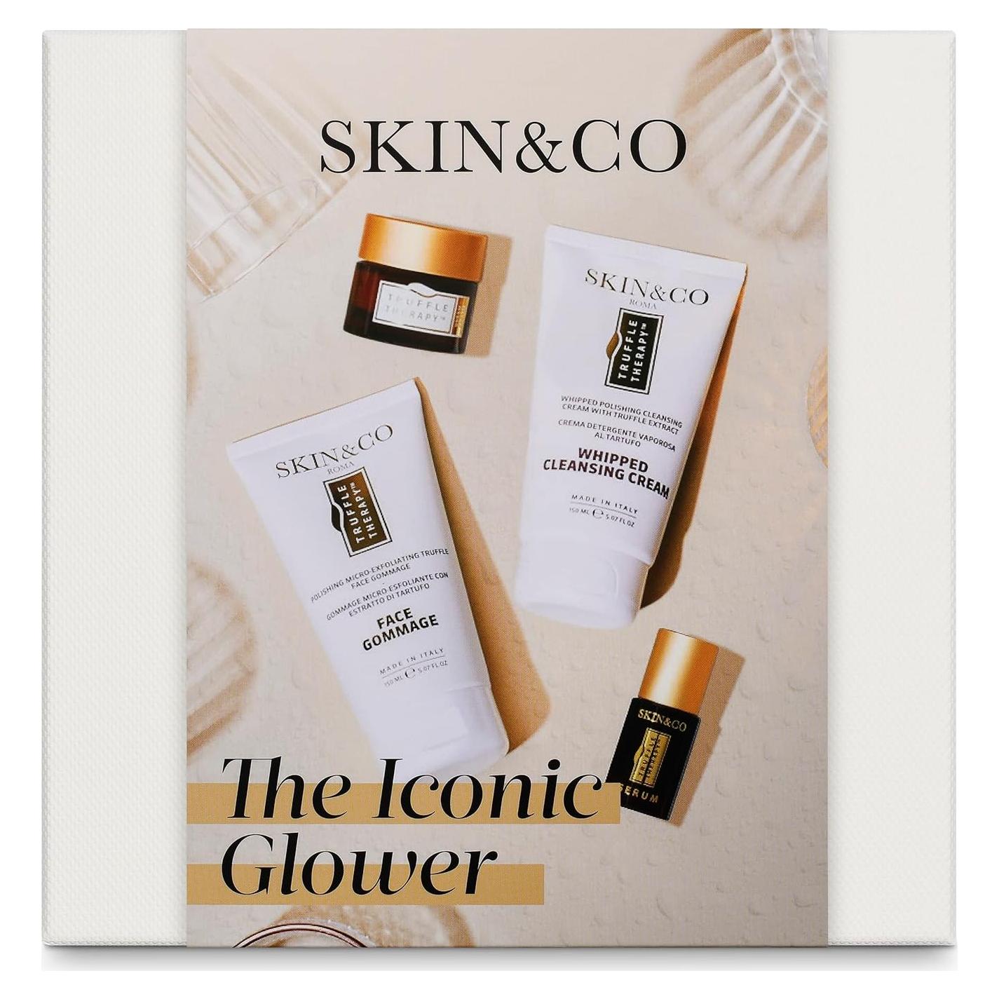 Dúo de Crema Limpiadora y Gommage Trufa SKIN&CO Roma 450g