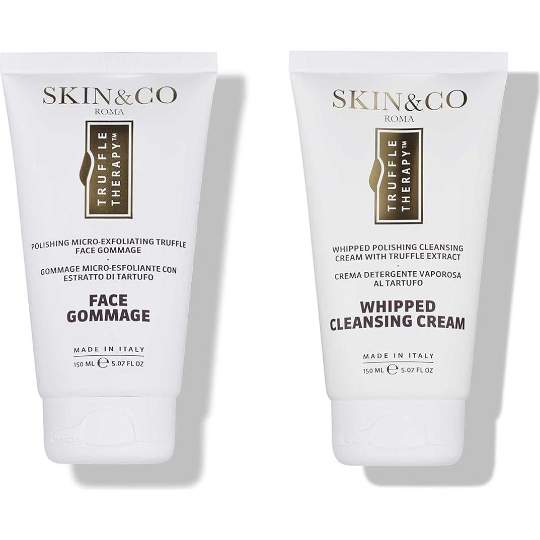 Dúo de Crema Limpiadora y Gommage Trufa SKIN&CO Roma 450g