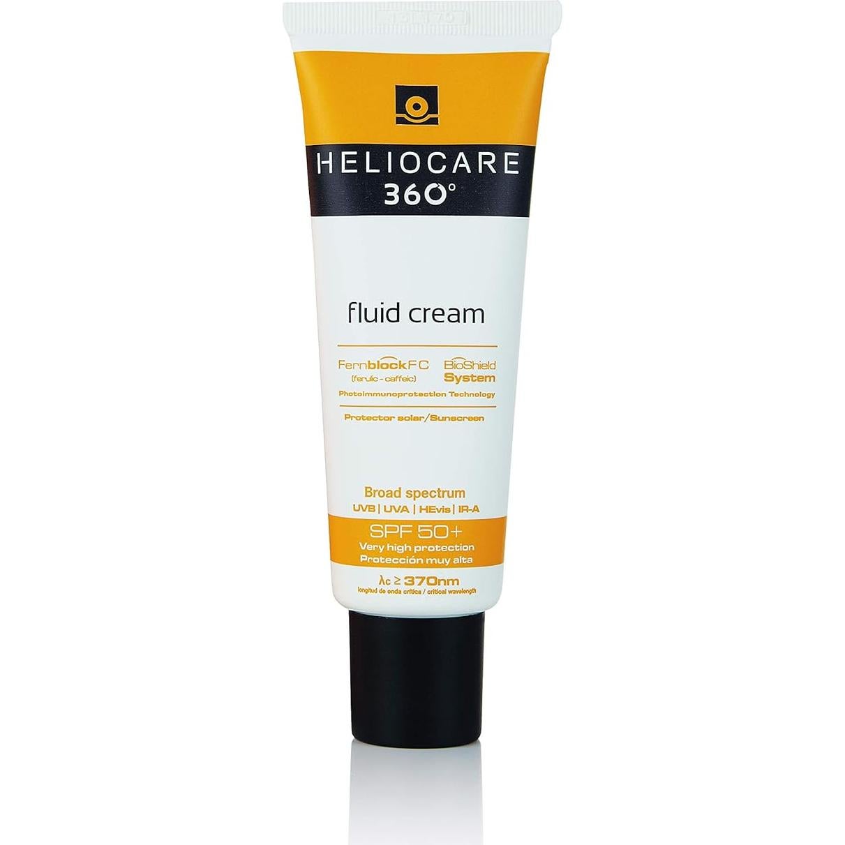 Heliocare 360 Crema Fluida SPF50+ 50ml - Protector Solar Facial Hidratante