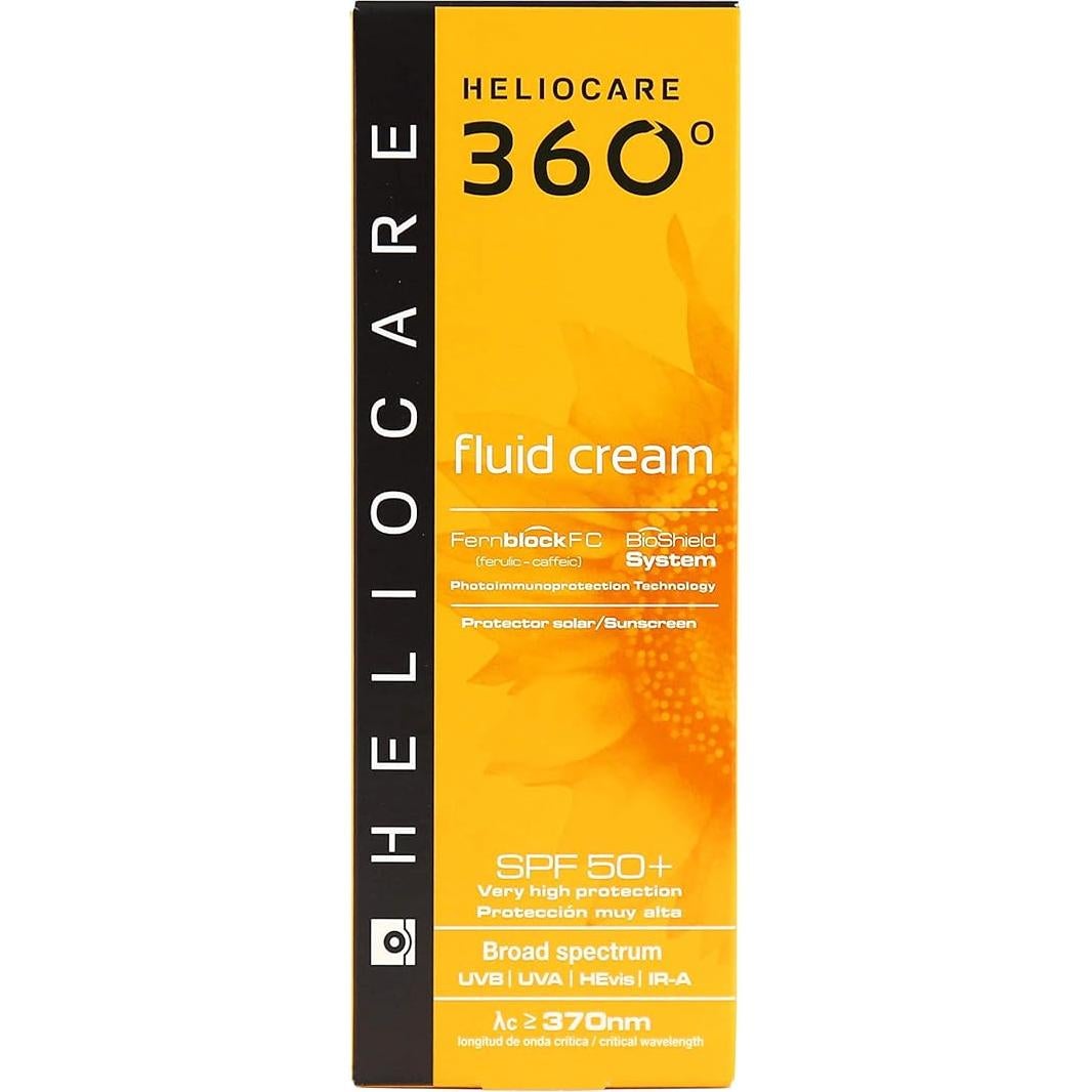 Heliocare 360 Crema Fluida SPF50+ 50ml - Protector Solar Facial Hidratante