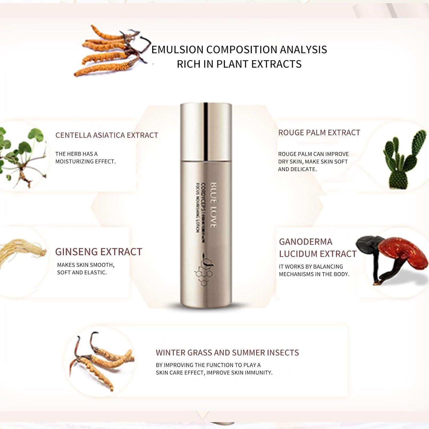 Loción Facial Hidratante Anti-Envejecimiento Blue Love 322g