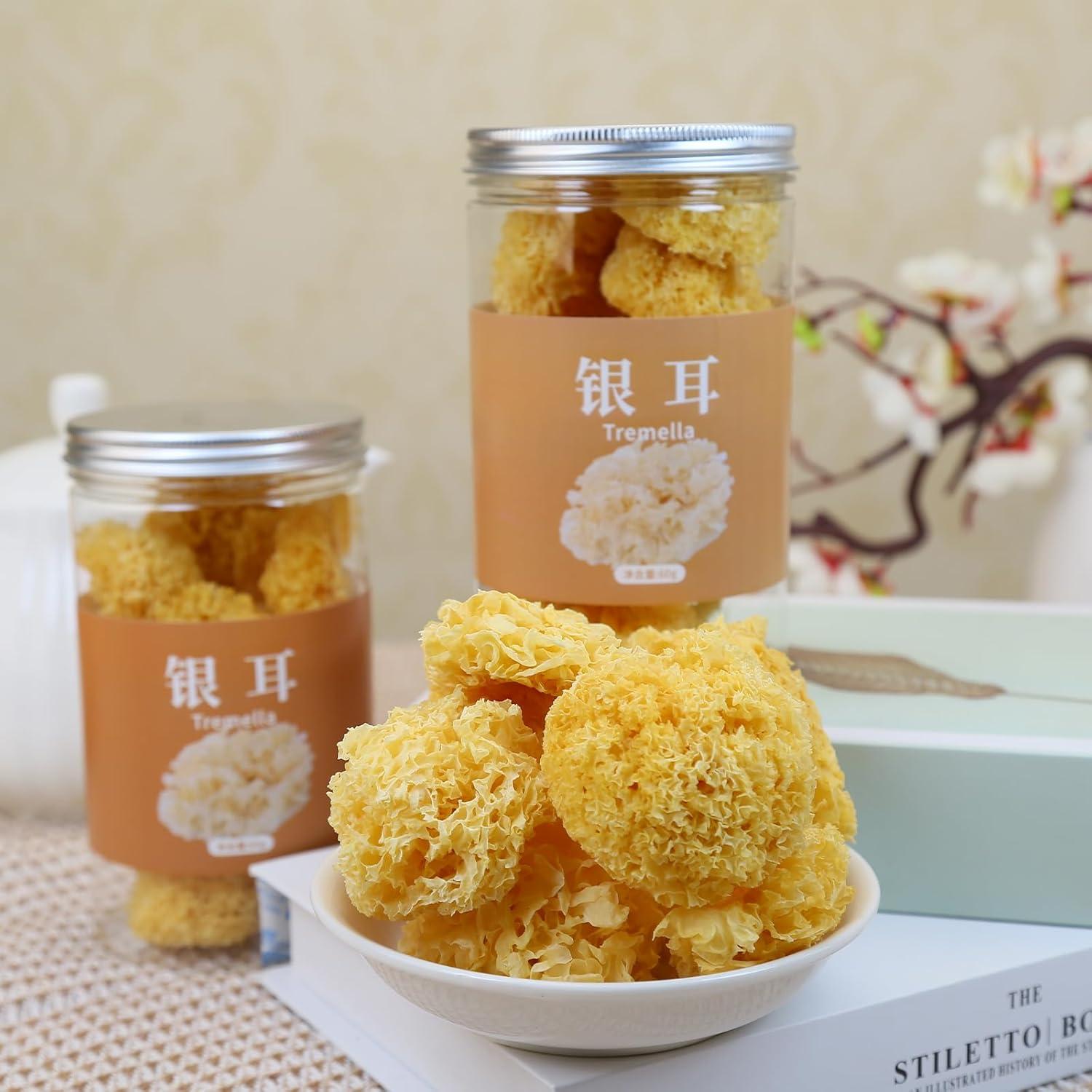 Hongo de Nieve Blanco Seco DOZO 120g - Sin Aditivos, Natural