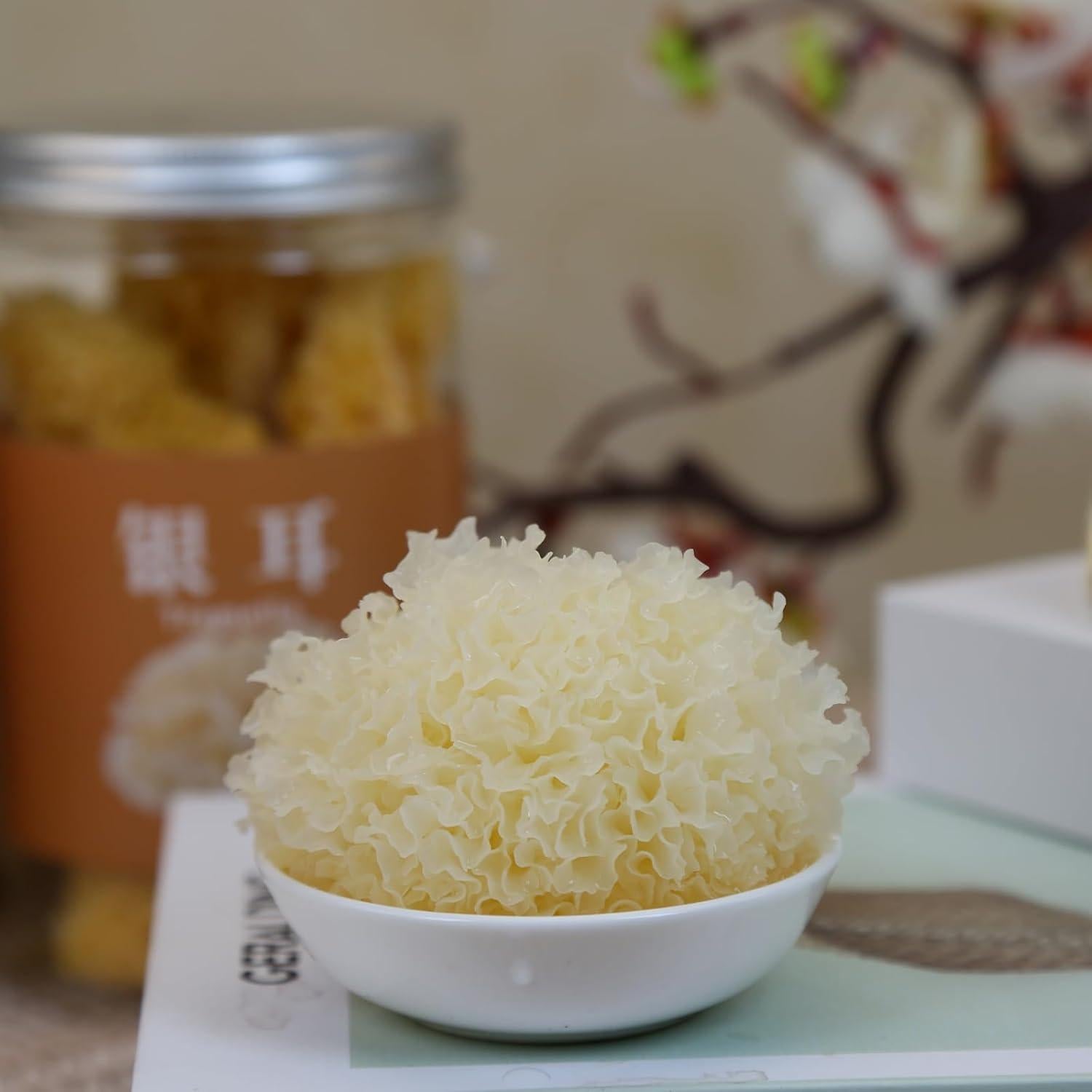 Hongo de Nieve Blanco Seco DOZO 120g - Sin Aditivos, Natural