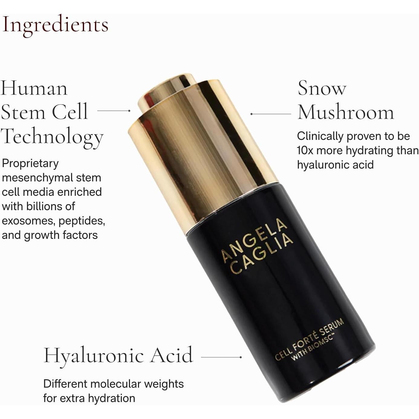 Sérum Cell Forté Angela Caglia 280g - Antiarrugas y Hiperpigmentación