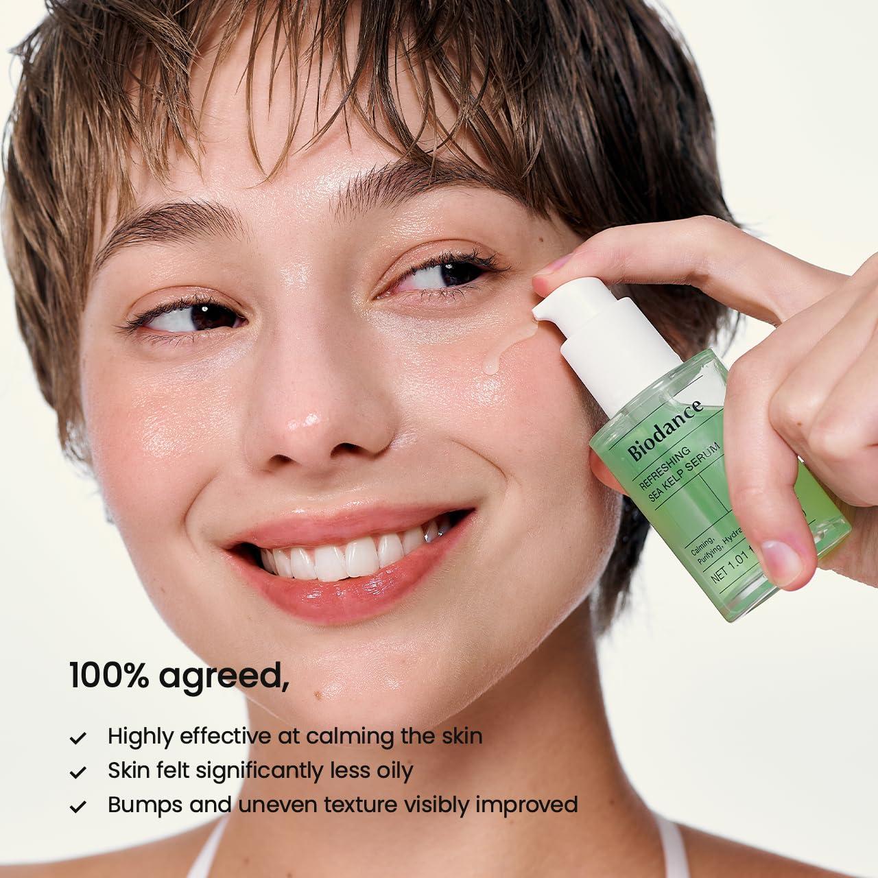 Suero Refrescante de Algas Marinas Biodance 30 ml - Piel Grasa