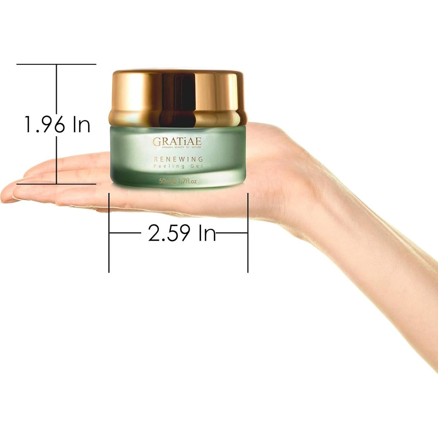 Mascarilla Facial Exfoliante Orgánica Gratiae 50ml - Cuidado Anti-Envejecimiento