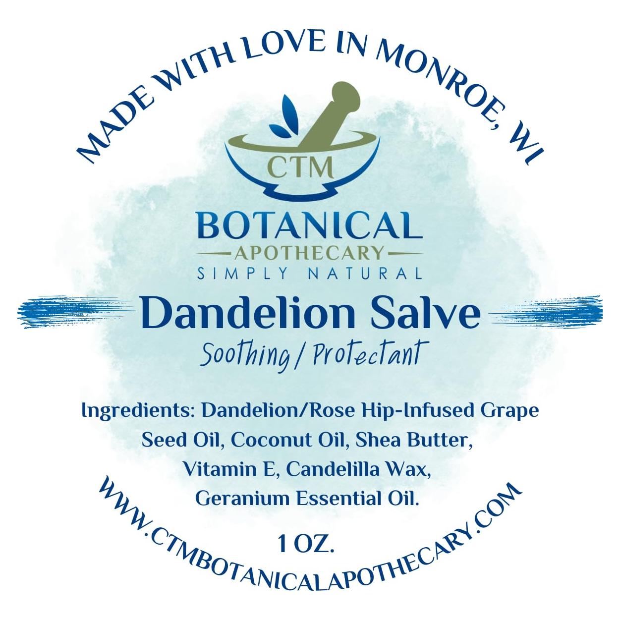 Ungüento de Diente de León CTM Botanical Apothecary 28 g