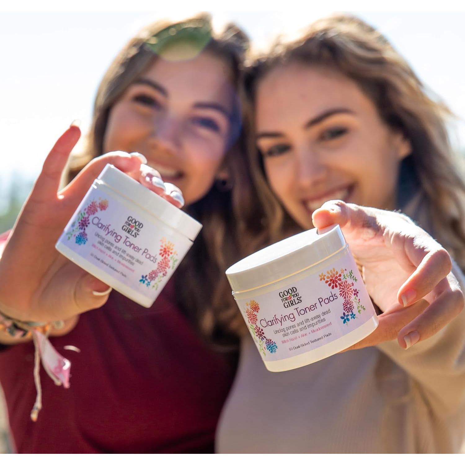 Almohadillas Tonificantes Purificantes Good For You Girls - 100 Unidades