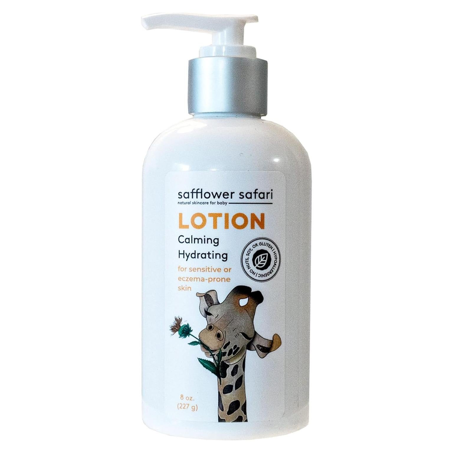 Loción Hidratante para Bebés Safflower Safari 236.6 ml Natural