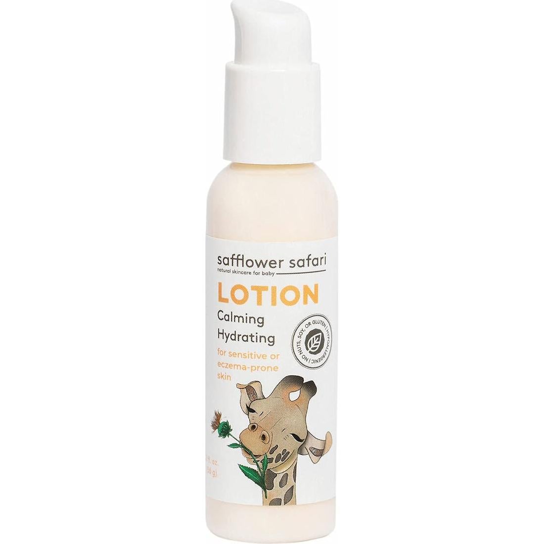 Loción Hidratante para Bebés Safflower Safari 236.6 ml Natural