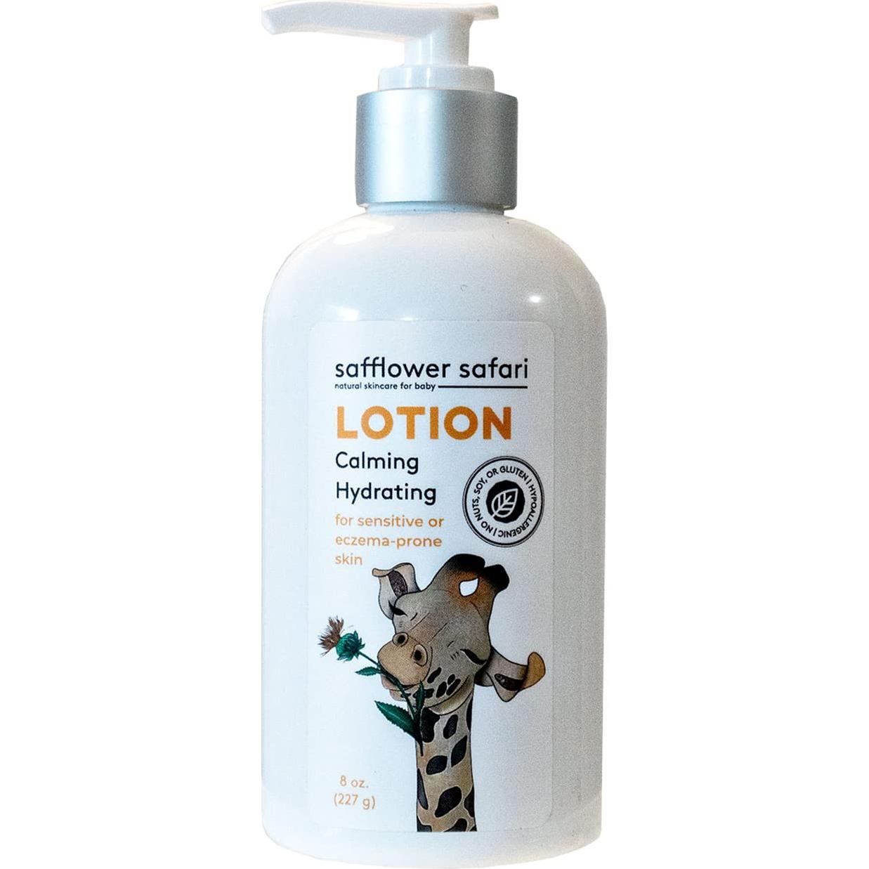 Loción Hidratante para Bebés Safflower Safari 236.6 ml Natural