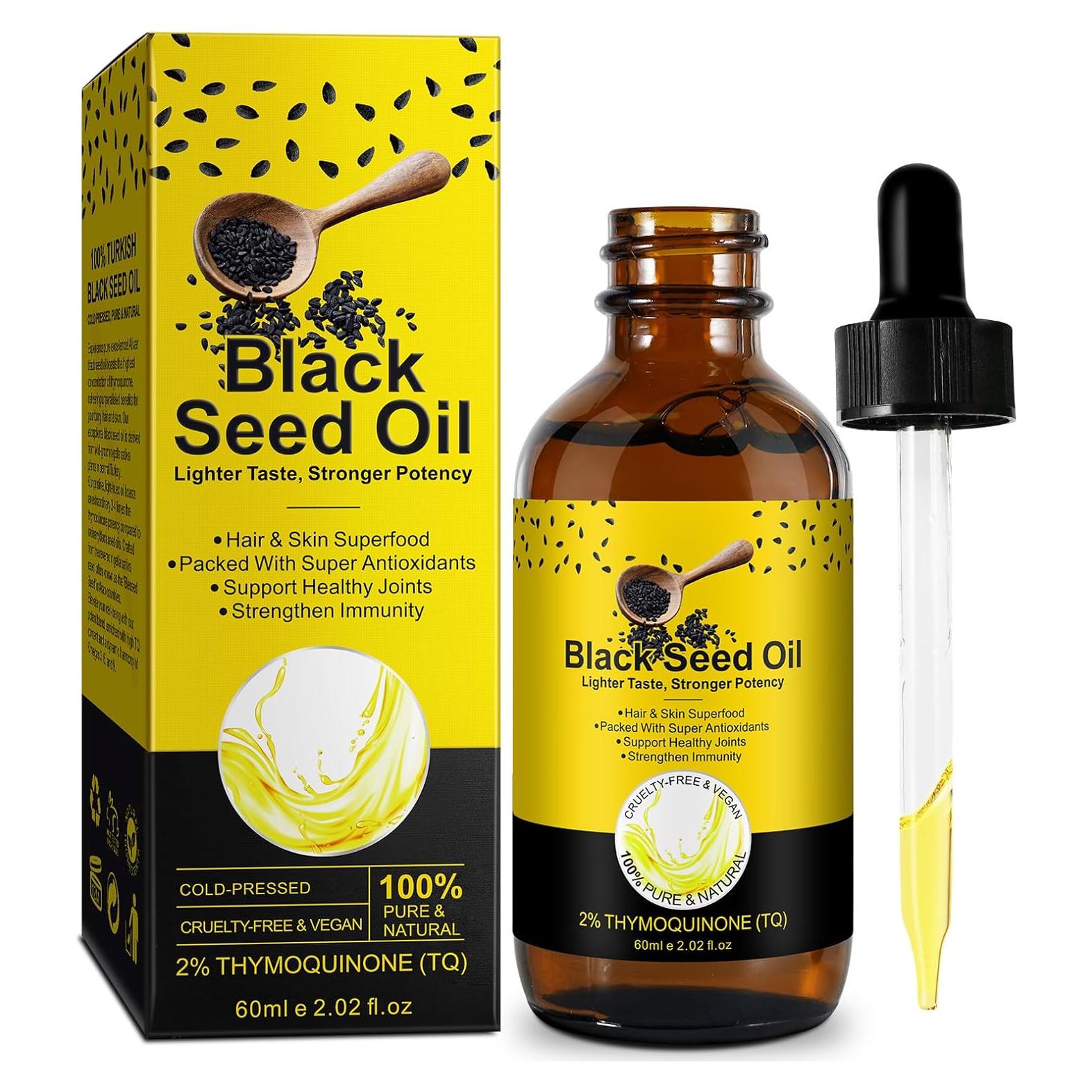 Aceite de Semilla Negra SOLOTREE 59.8 ml Prensado en Frío