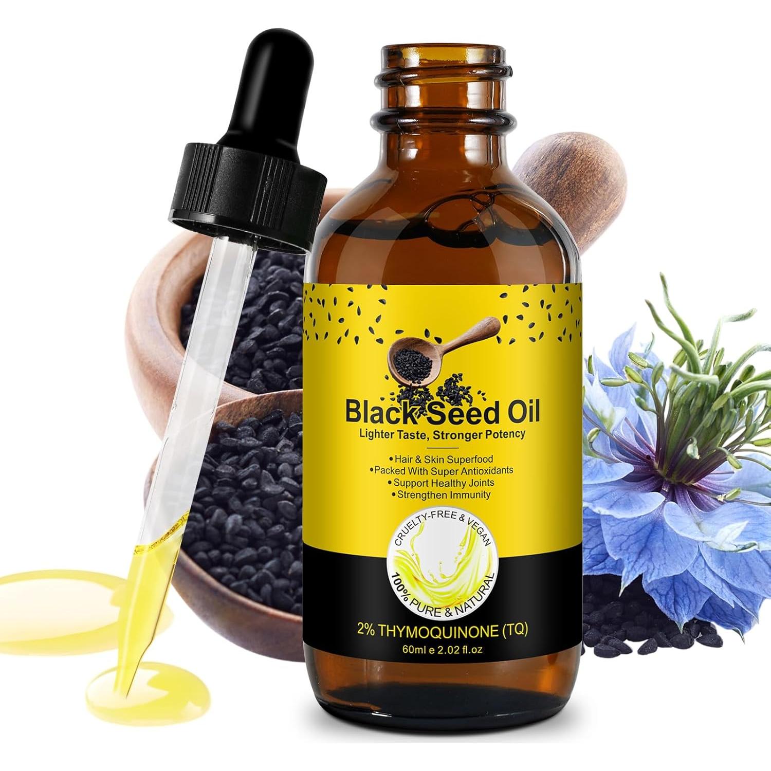 Aceite de Semilla Negra SOLOTREE 59.8 ml Prensado en Frío