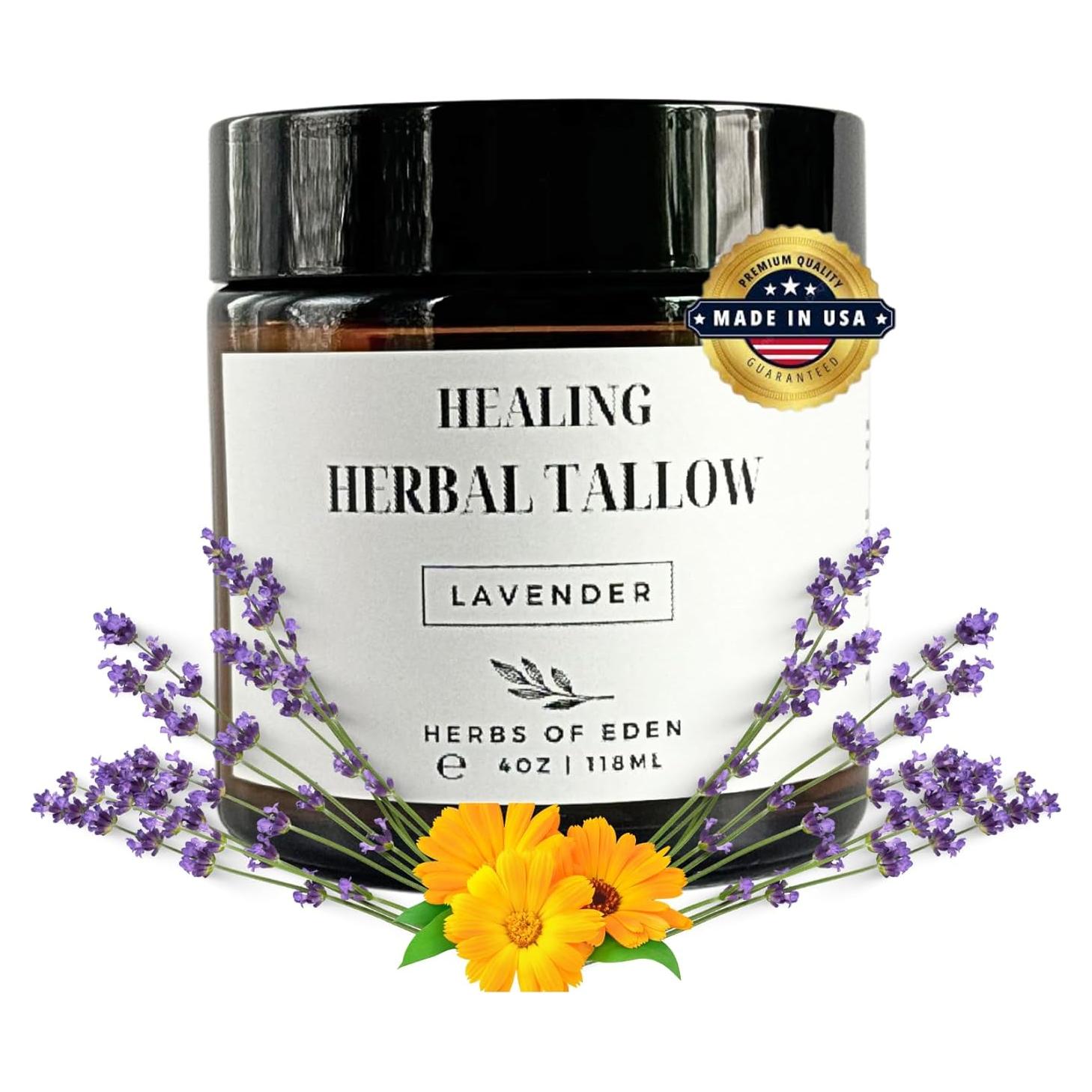 Manteca de Hierbas Orgánica Batida 113g - Sin Fragancia Lavanda