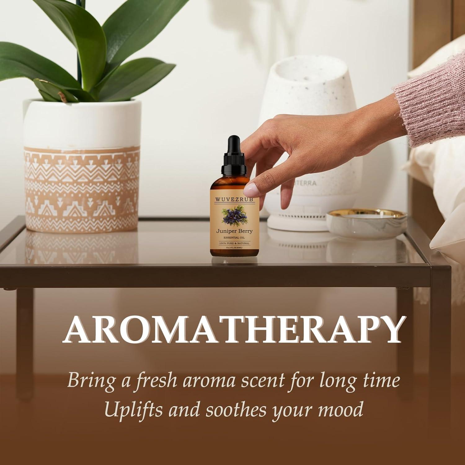 Aceite Esencial Puro de Bayas de Enebro 60 ML - Wuvezrub