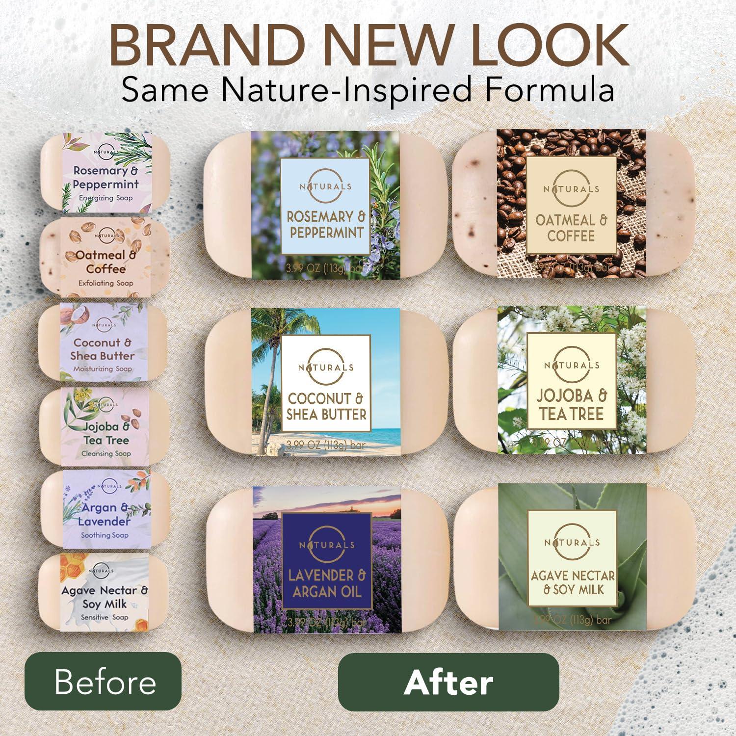 Set de Jabón Natural O Naturals - 6 Piezas Orgánicas