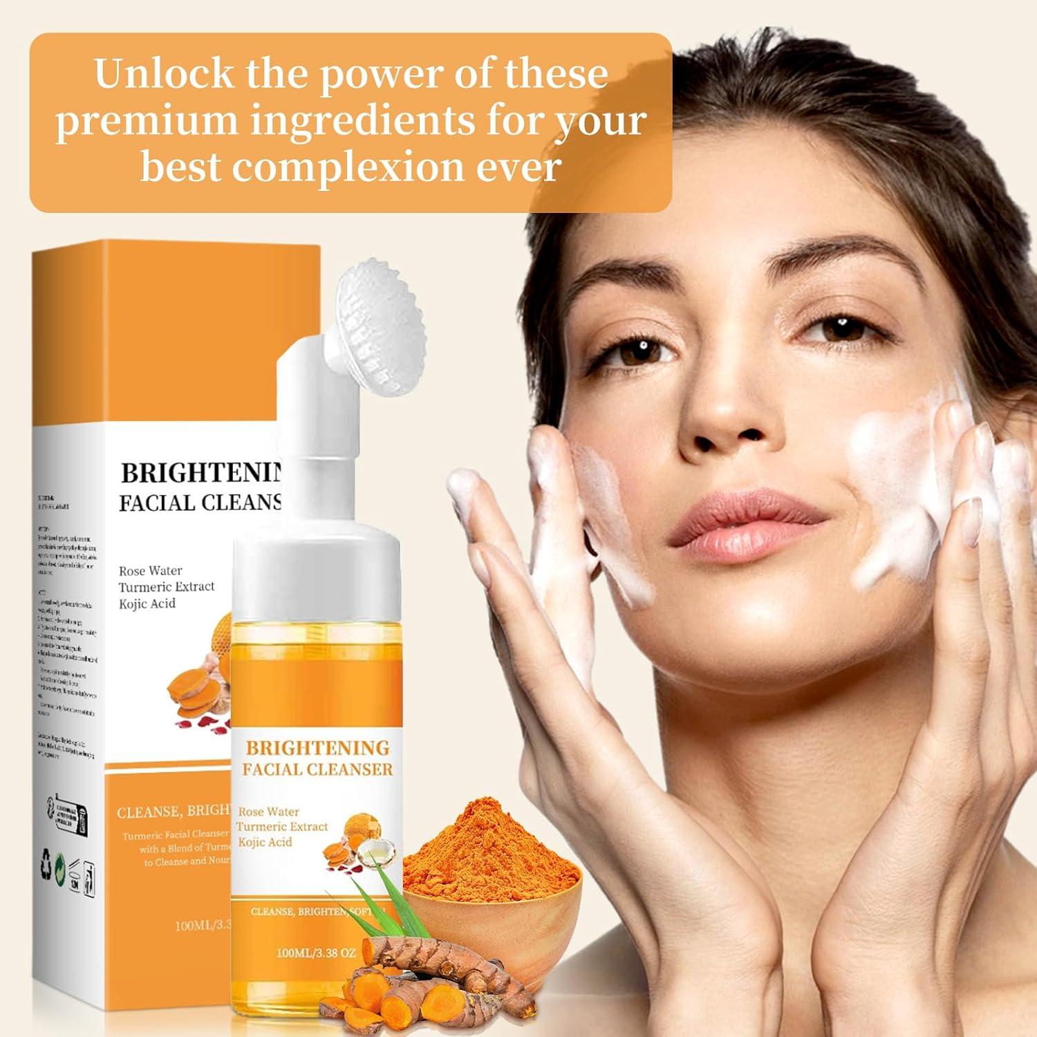 Limpiador Facial Espumoso de Cúrcuma Genérico 167g