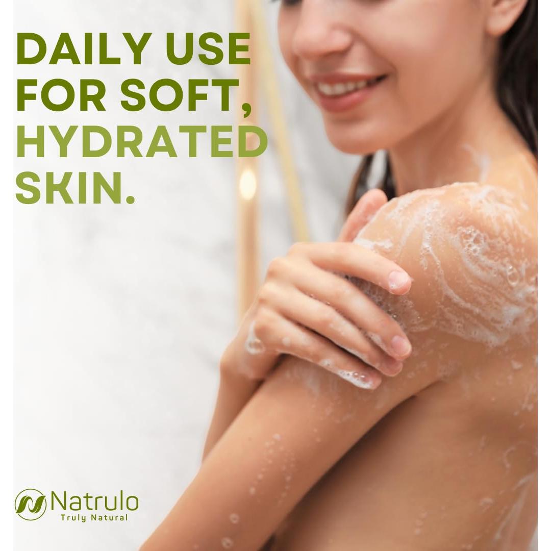 Barra de Jabón Exfoliante Natural Natrulo - Hierba Limón 117g